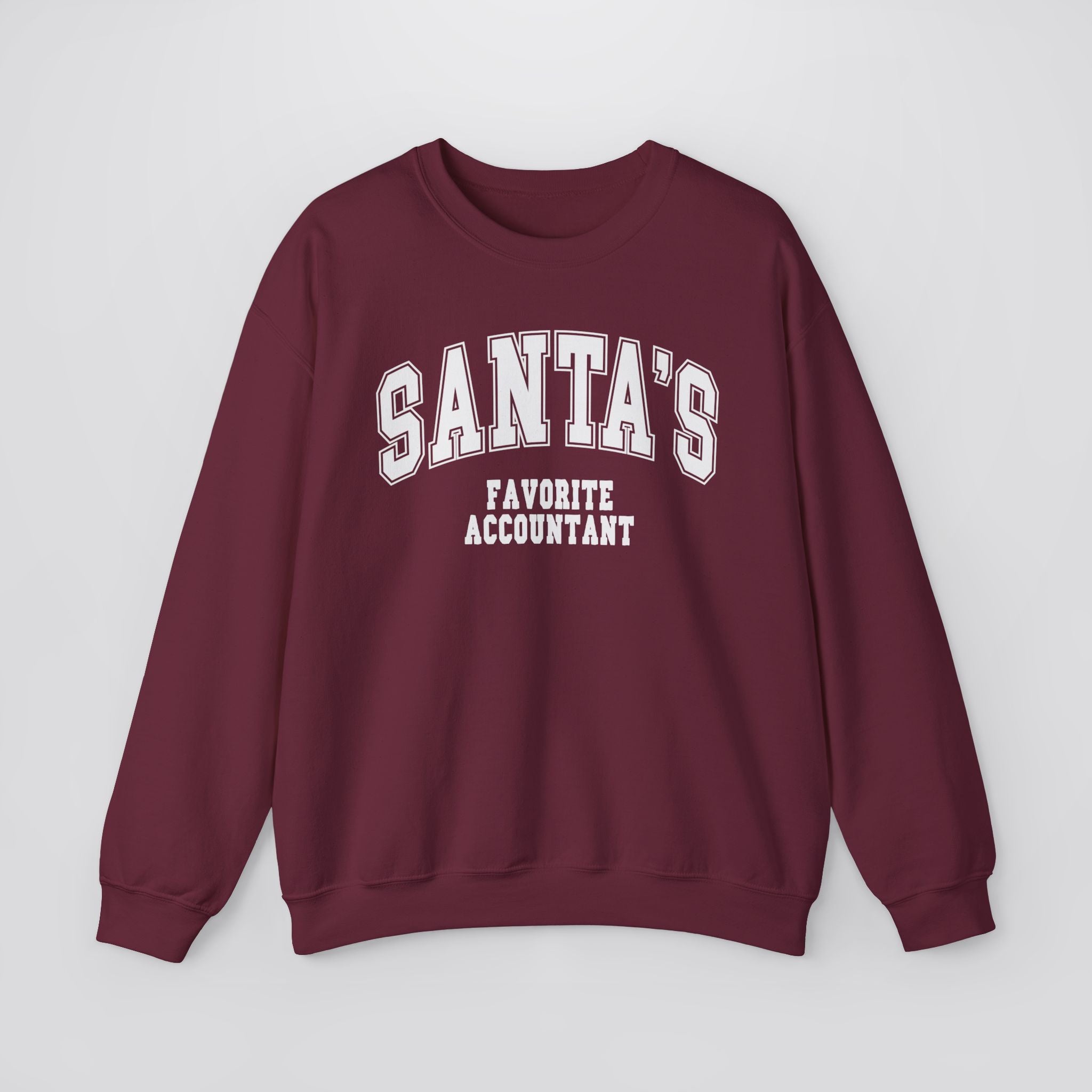 Santa's Favorite Accountant Christmas Sweatshirt