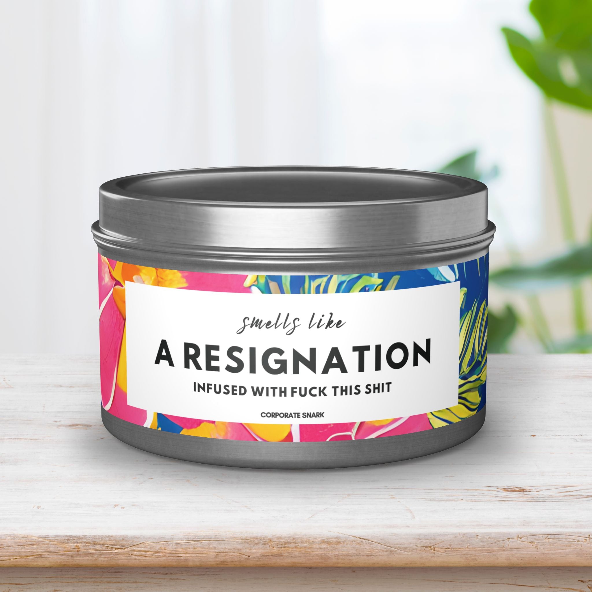 Smells Like a Resignation Candle