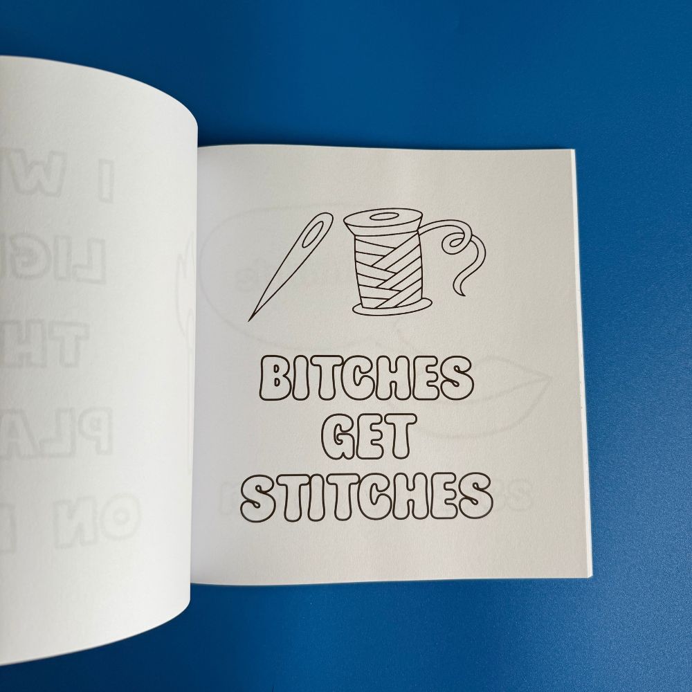 Funny Work Things I Want to Say at Work But I Can't Adult Coloring Book