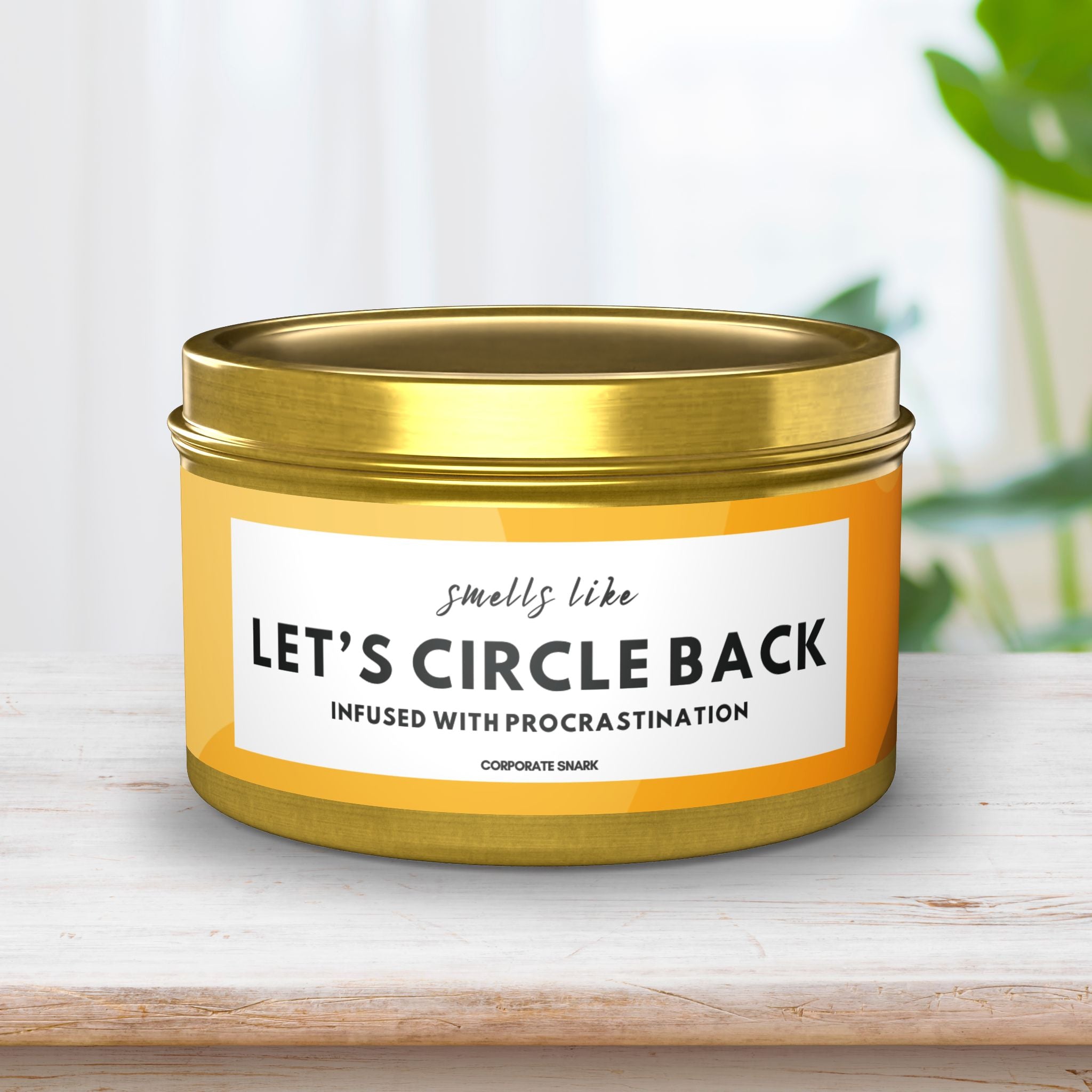 Let's Circle Back, Infused with Procrastination Candle