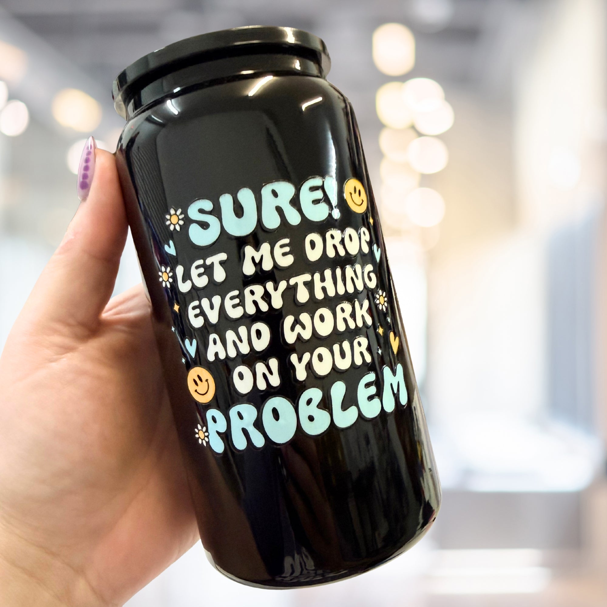 Sure Let Me Drop Everything Tumbler