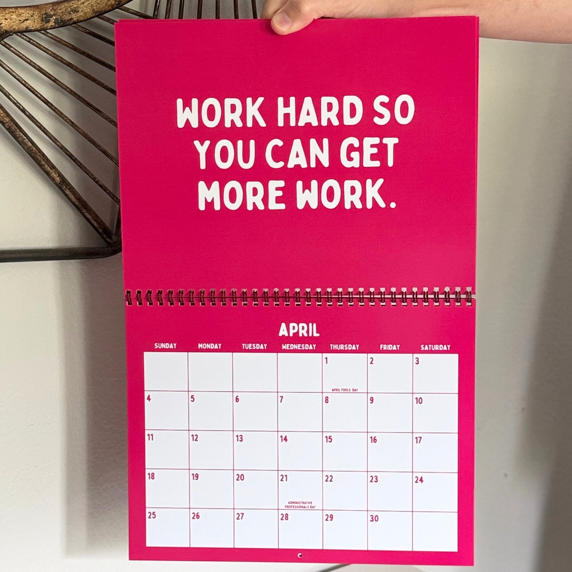 2027 Things I Want To Say At Work But I Can't Calendar
