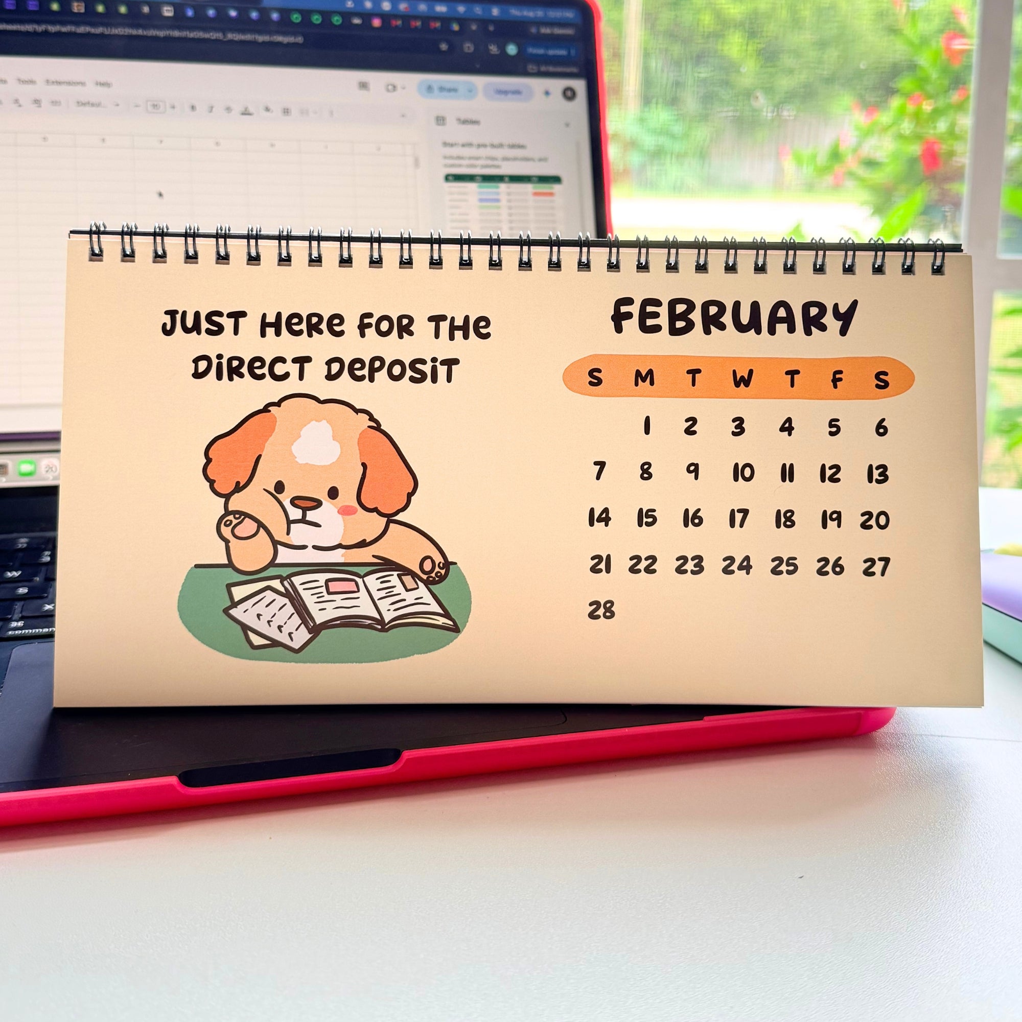 2027 Live, Laugh, Crash Out Calendar