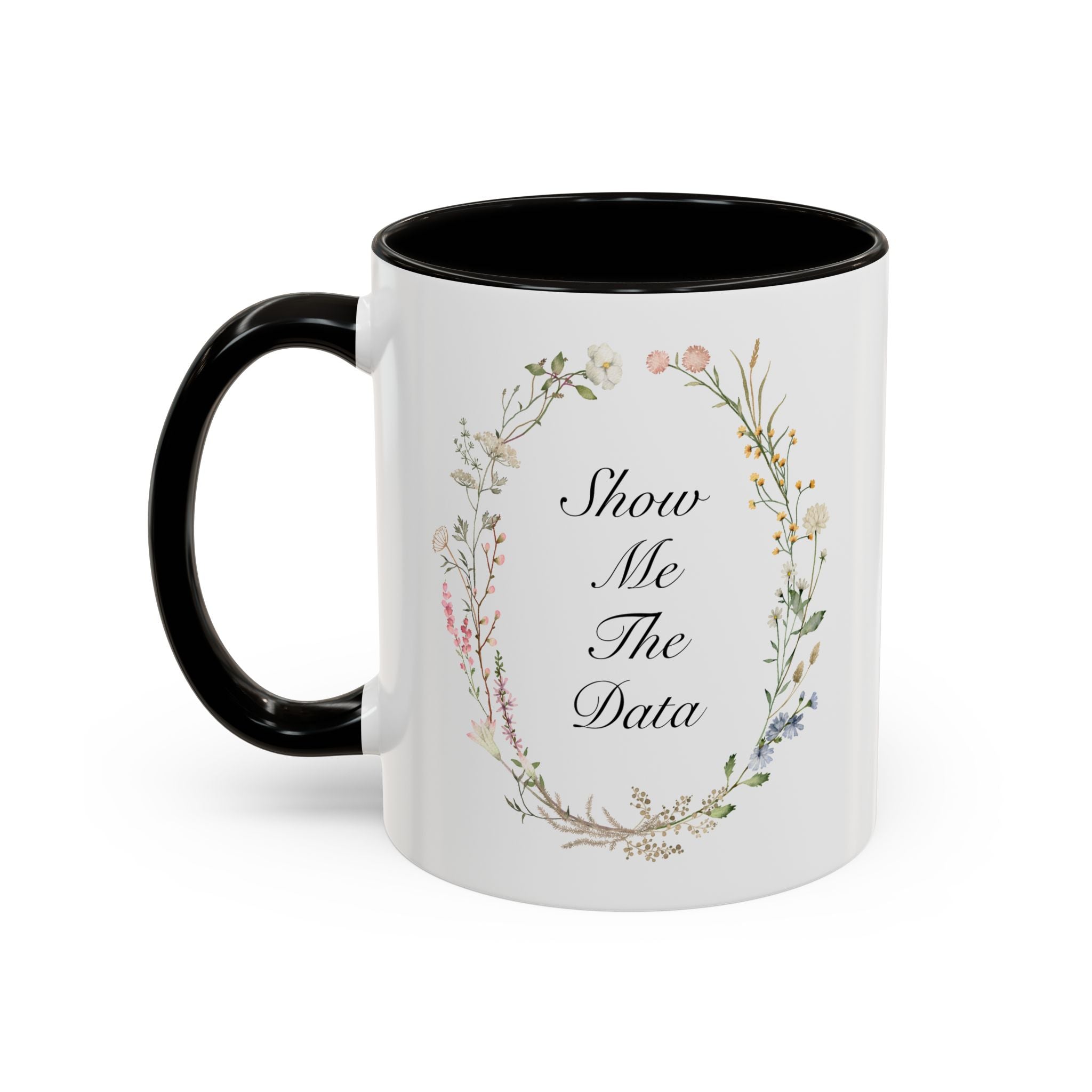 Show Me The Data Mug 11 oz