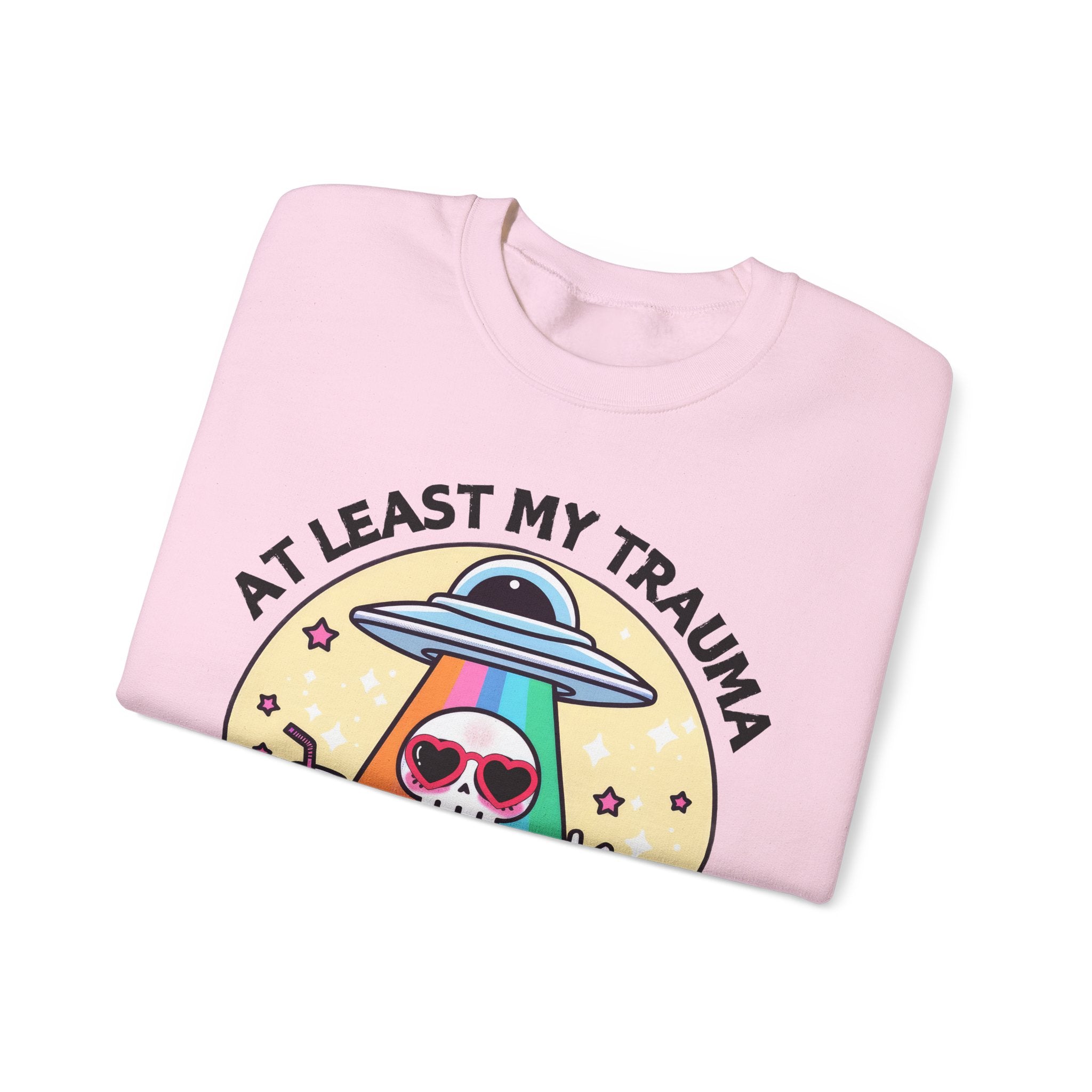 At Least My Trauma Made Me Funny Sweatshirt UK