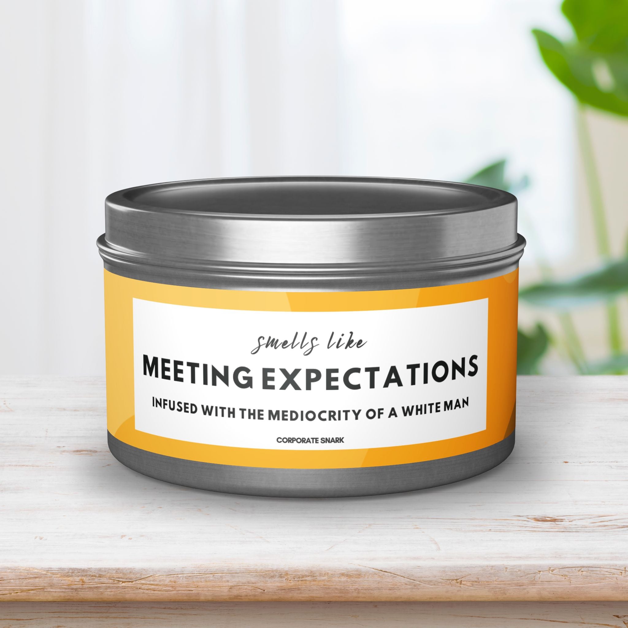 Smells Like Meeting Expectations, Infused with the Mediocrity of a White Man Candle