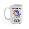 Fly-By Unicorn Snark Mug 15oz