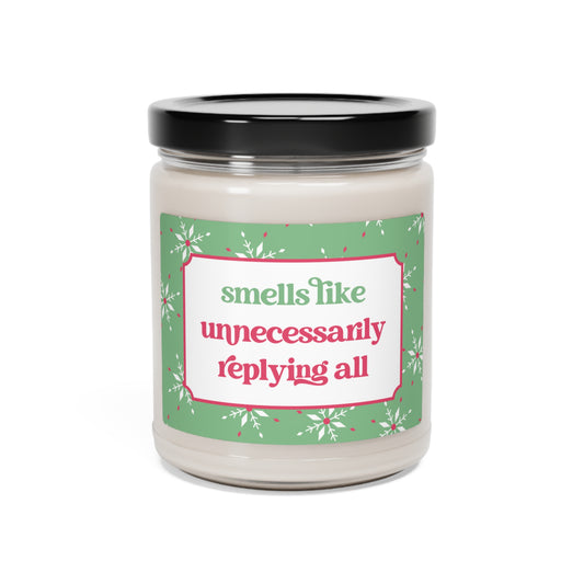 Smells Like Unnecessarily Replying All Candle