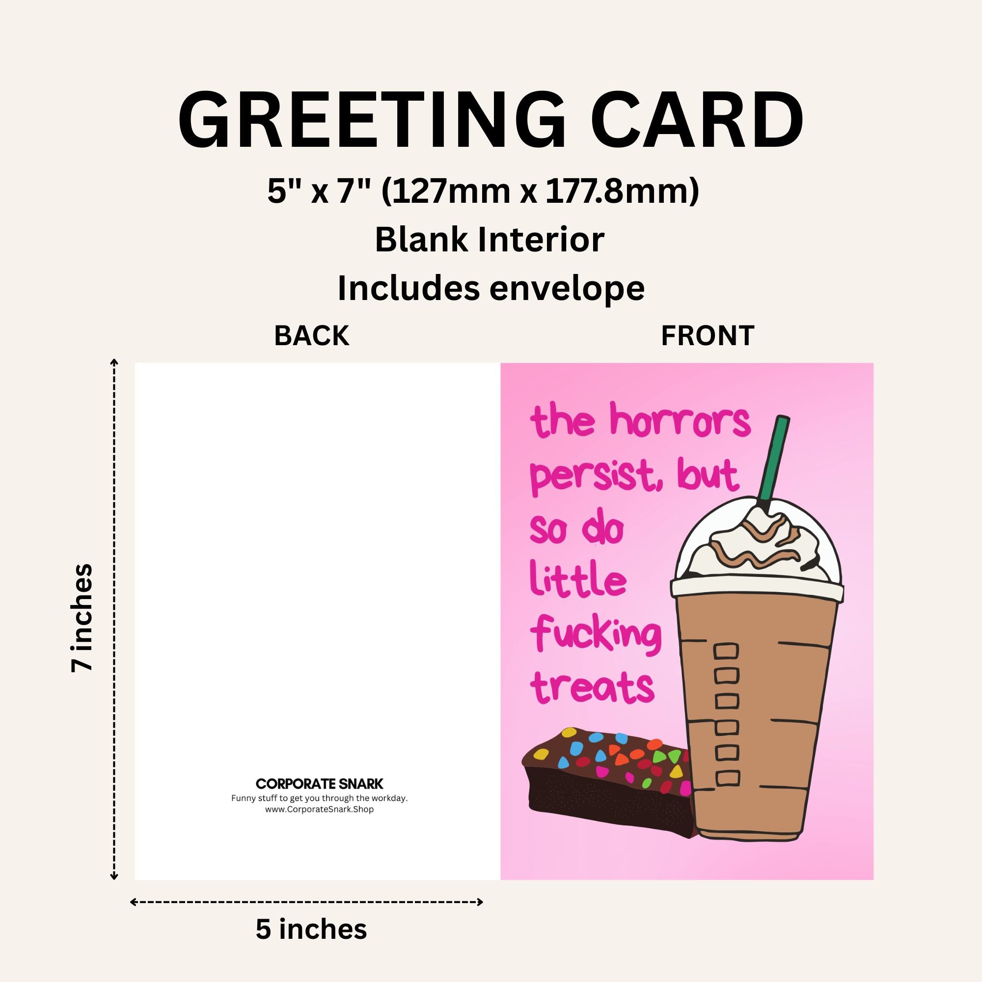 The Horrors Persist Card