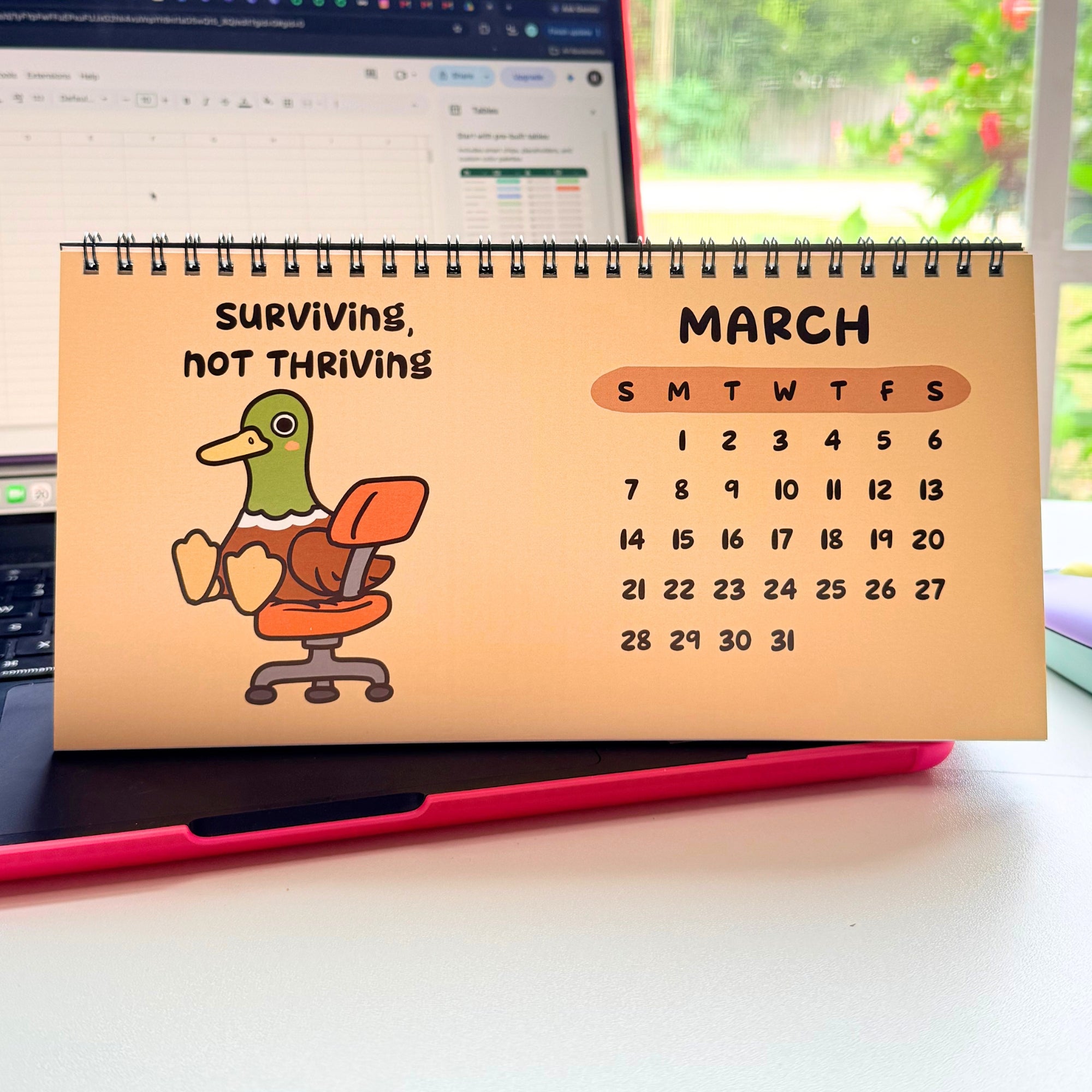2027 Live, Laugh, Crash Out Calendar