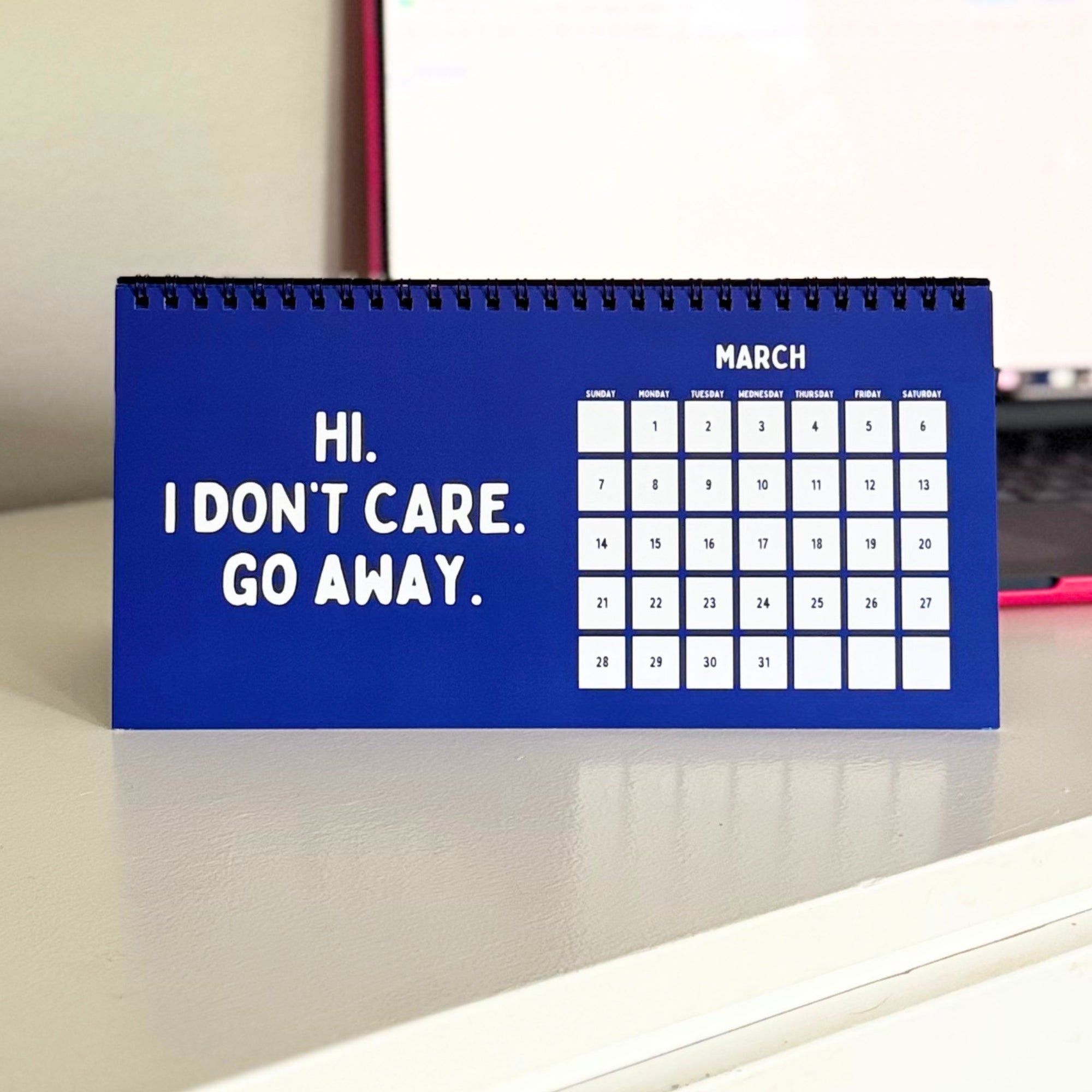 2027 Things I Want To Say (Safe-ish For Work Edition) Calendar