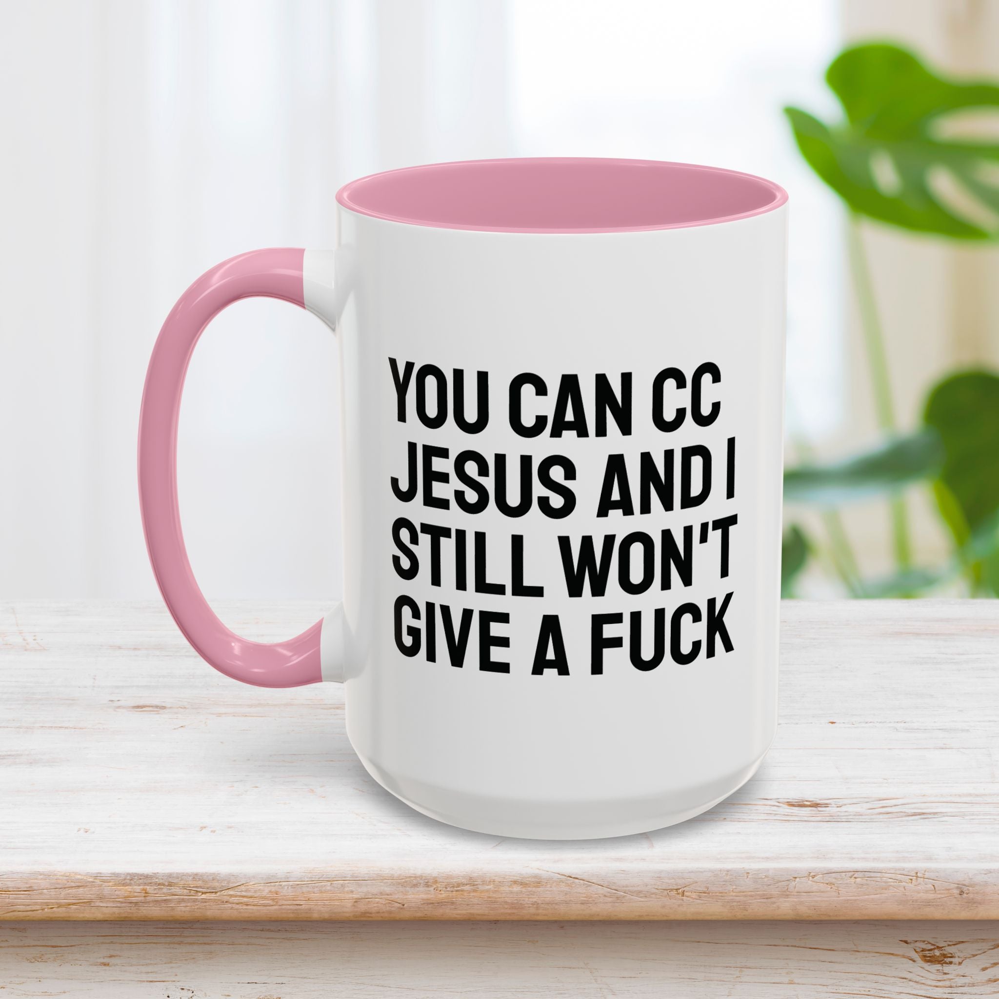 You Can CC Jesus Mug