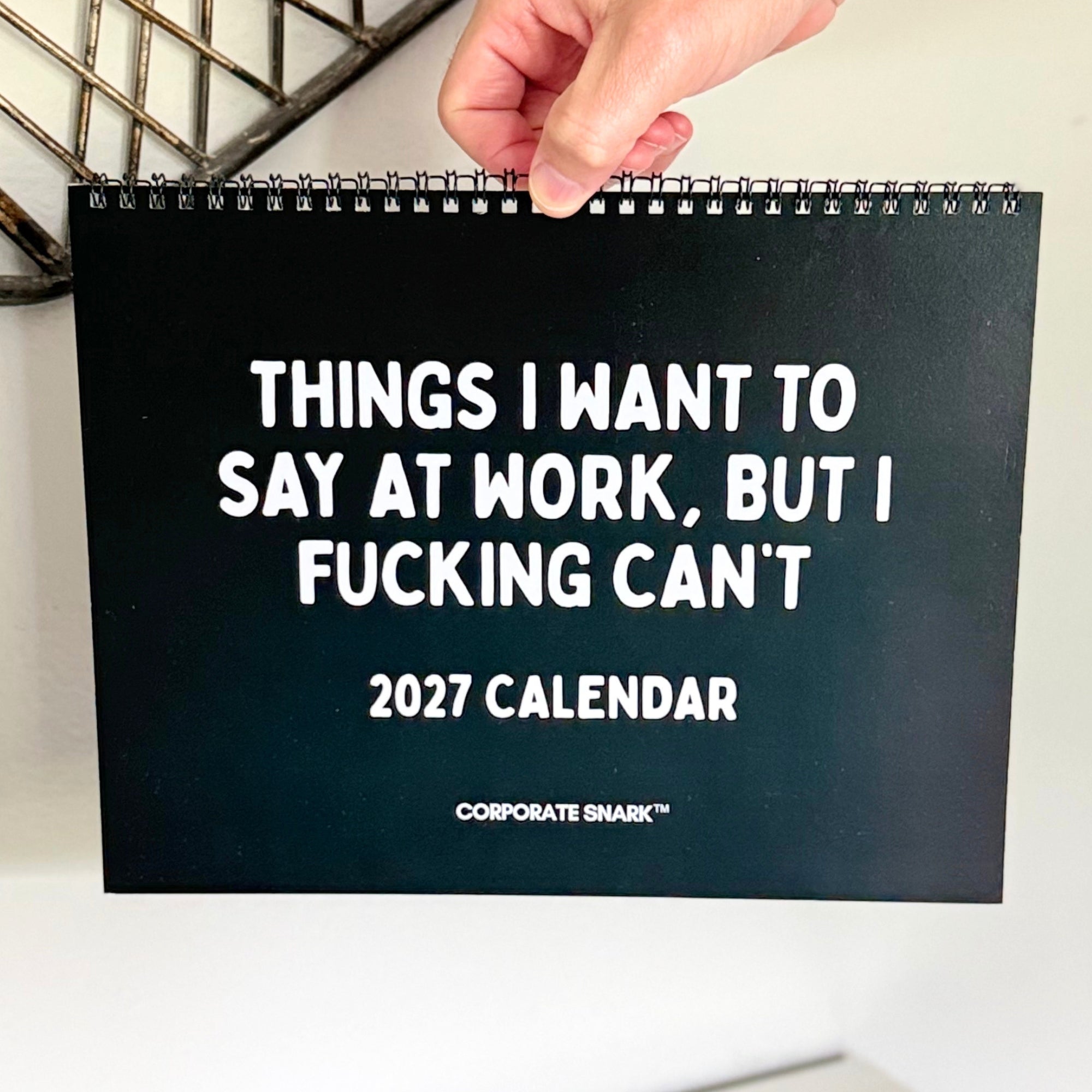 2027 Things I Want To Say At Work Calendar (Unfiltered Edition)