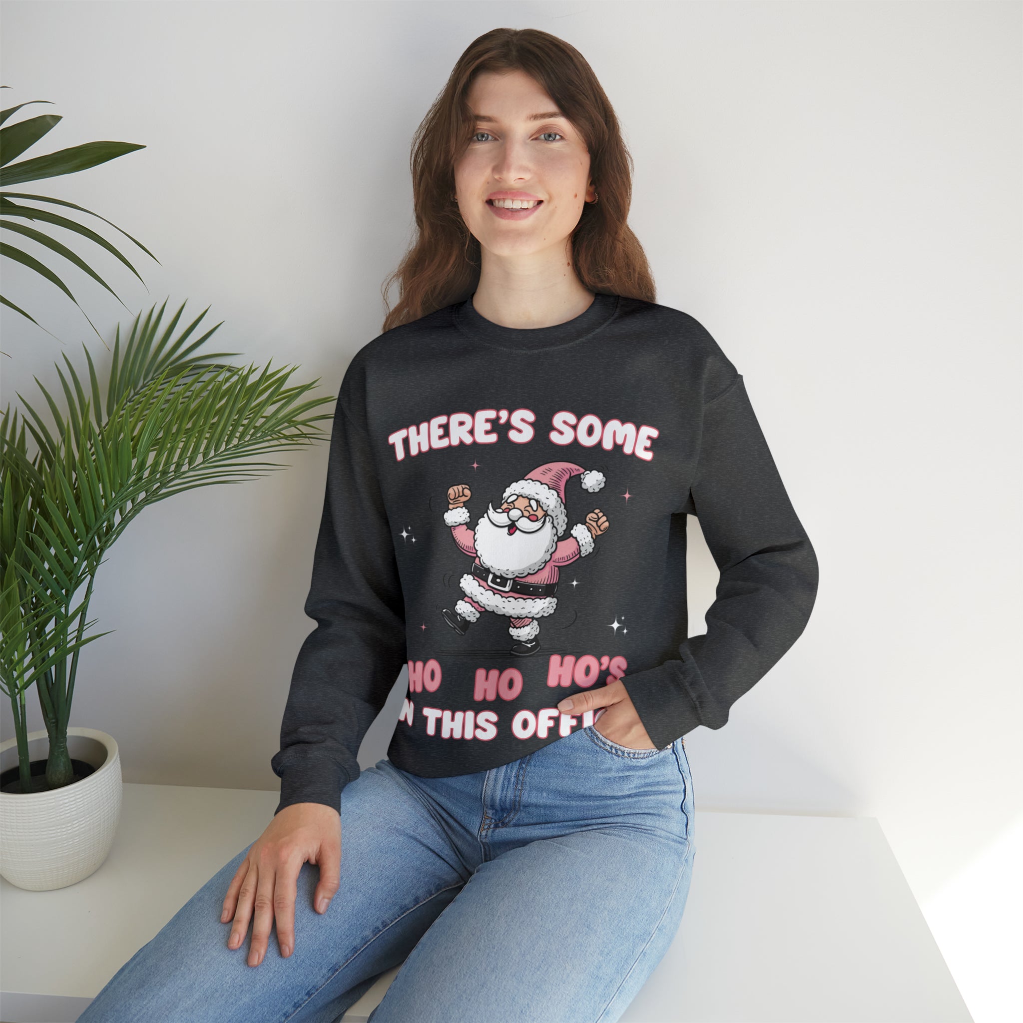 There's Some Ho Ho Ho's In This Office Sweatshirt