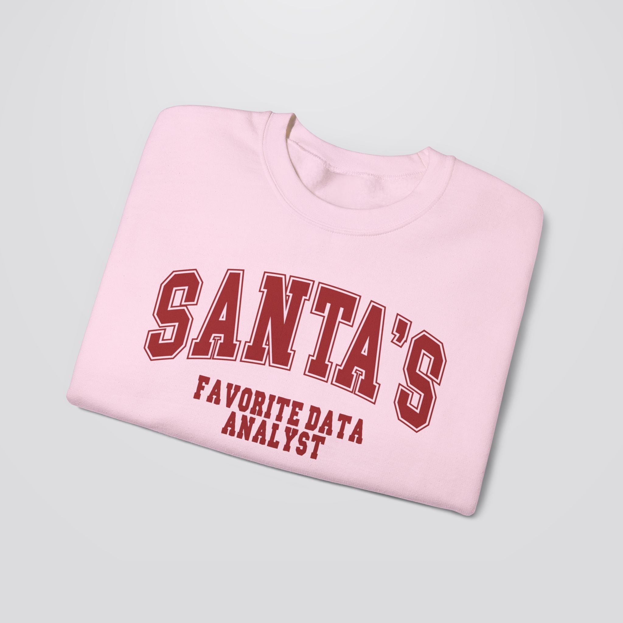 Santa's Favorite Data Analyst Christmas Sweatshirt