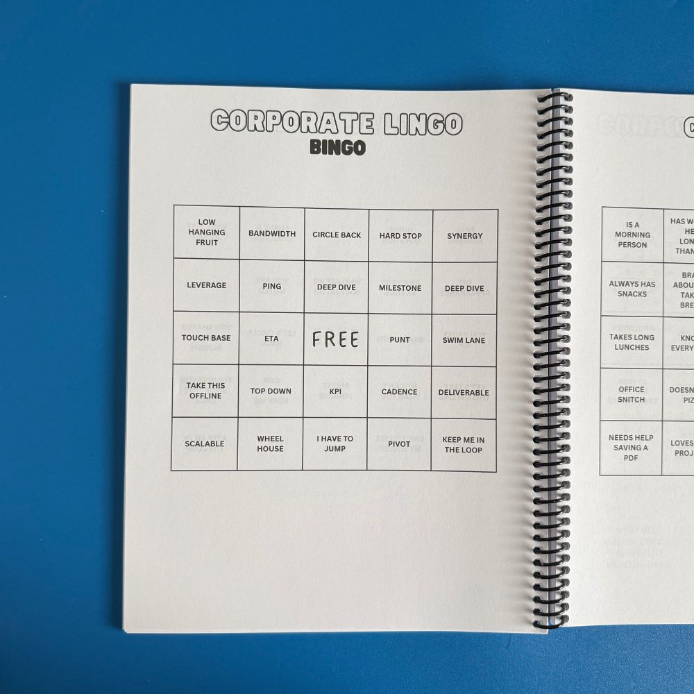 Pointless Meeting Coloring And Activity Book