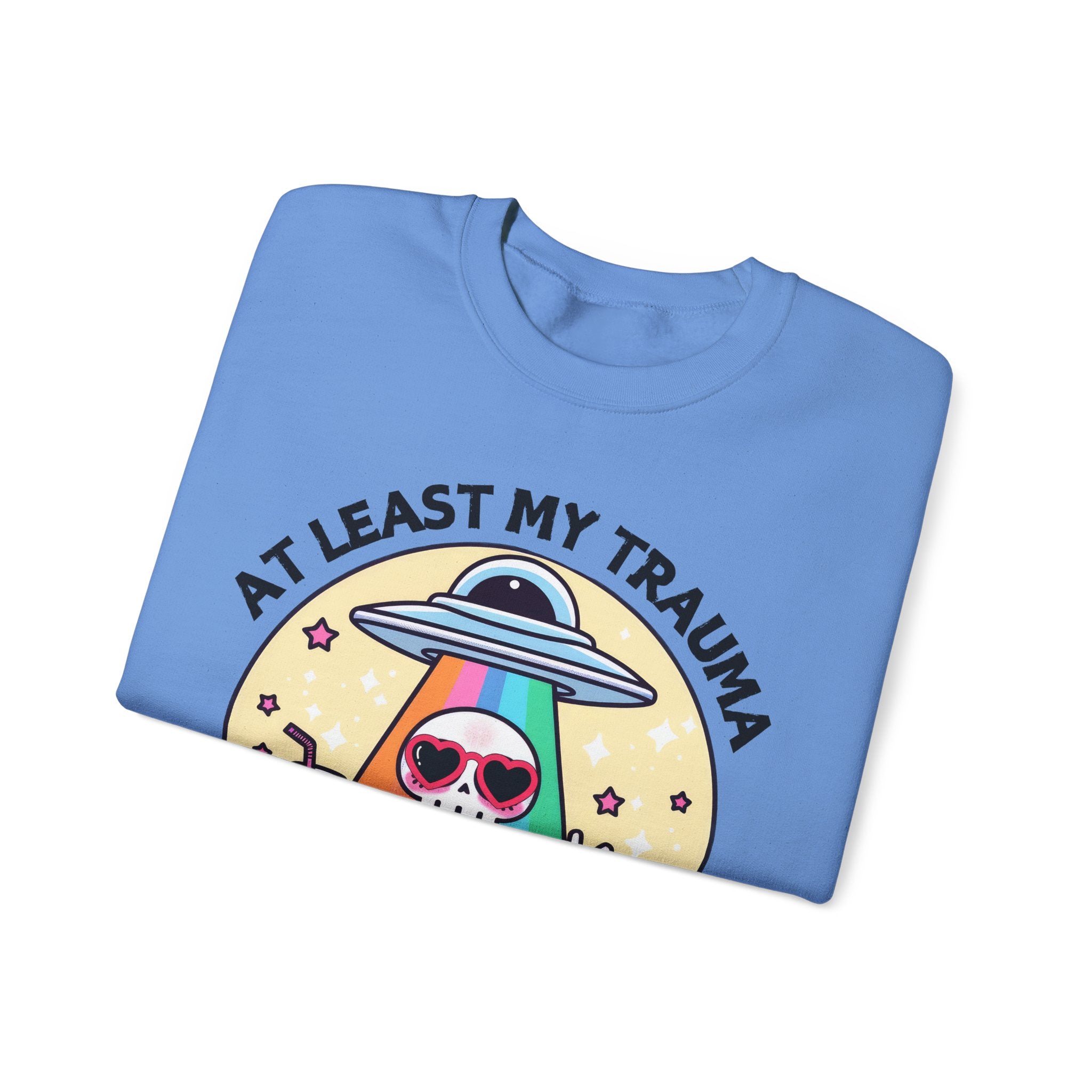At Least My Trauma Made Me Funny Sweatshirt UK