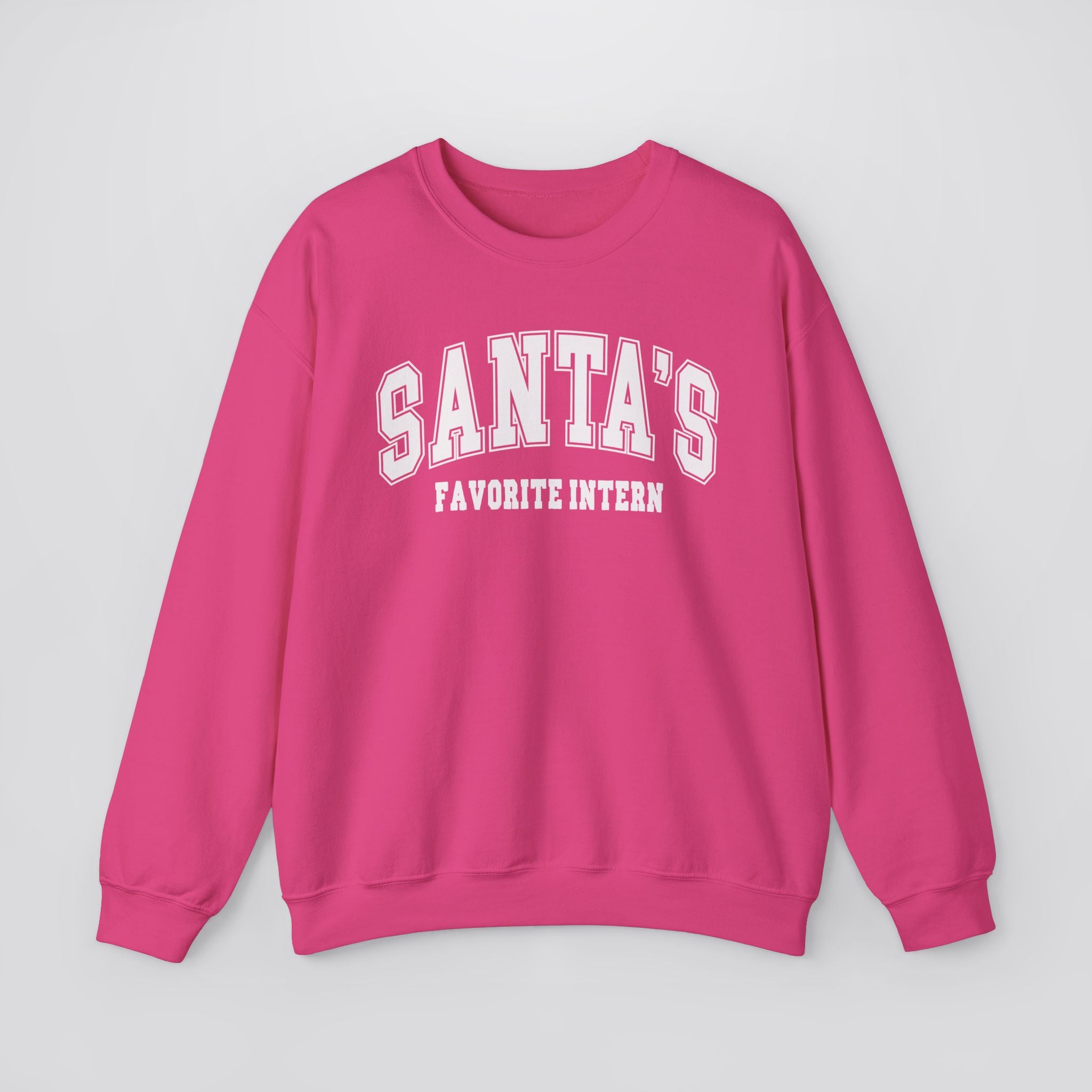 Santa's Favorite Intern Christmas Sweatshirt