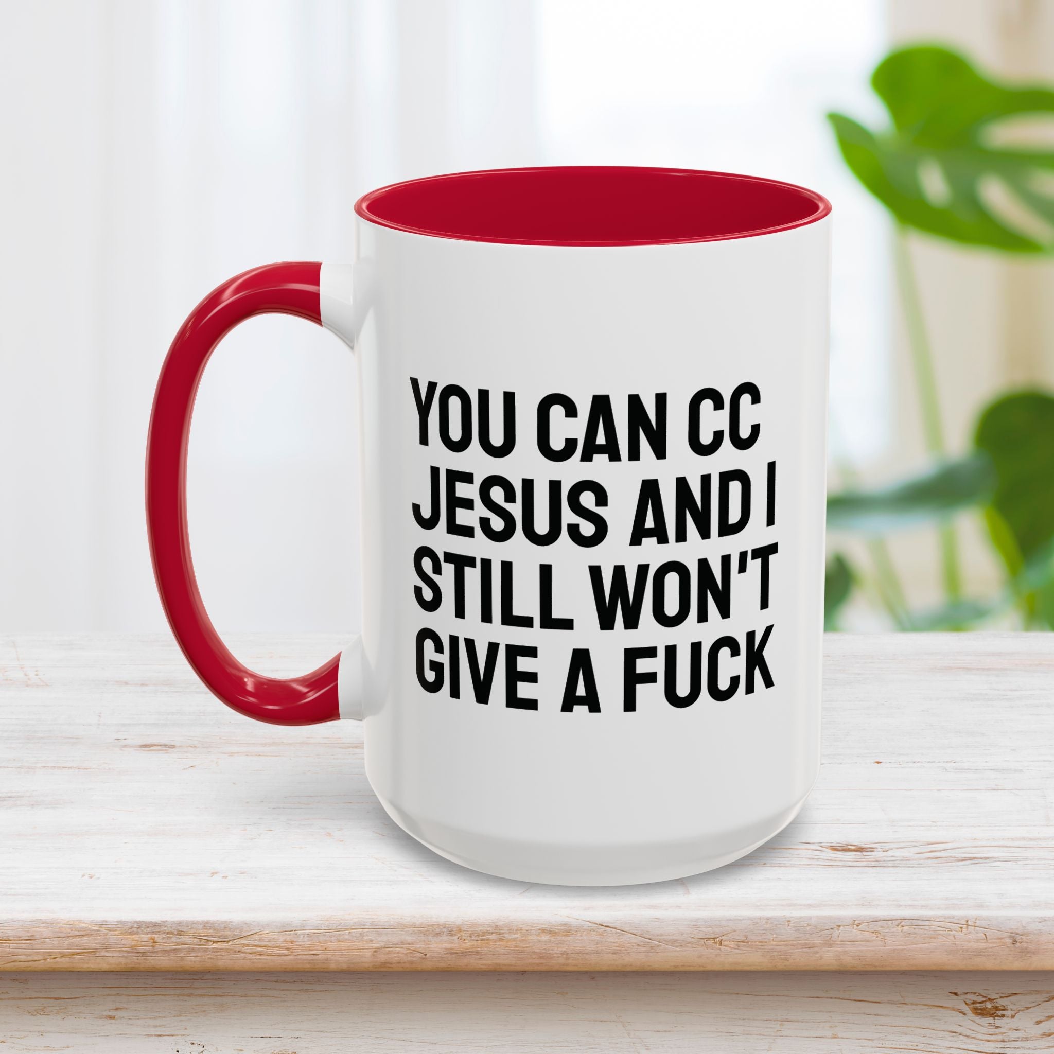 You Can CC Jesus Mug