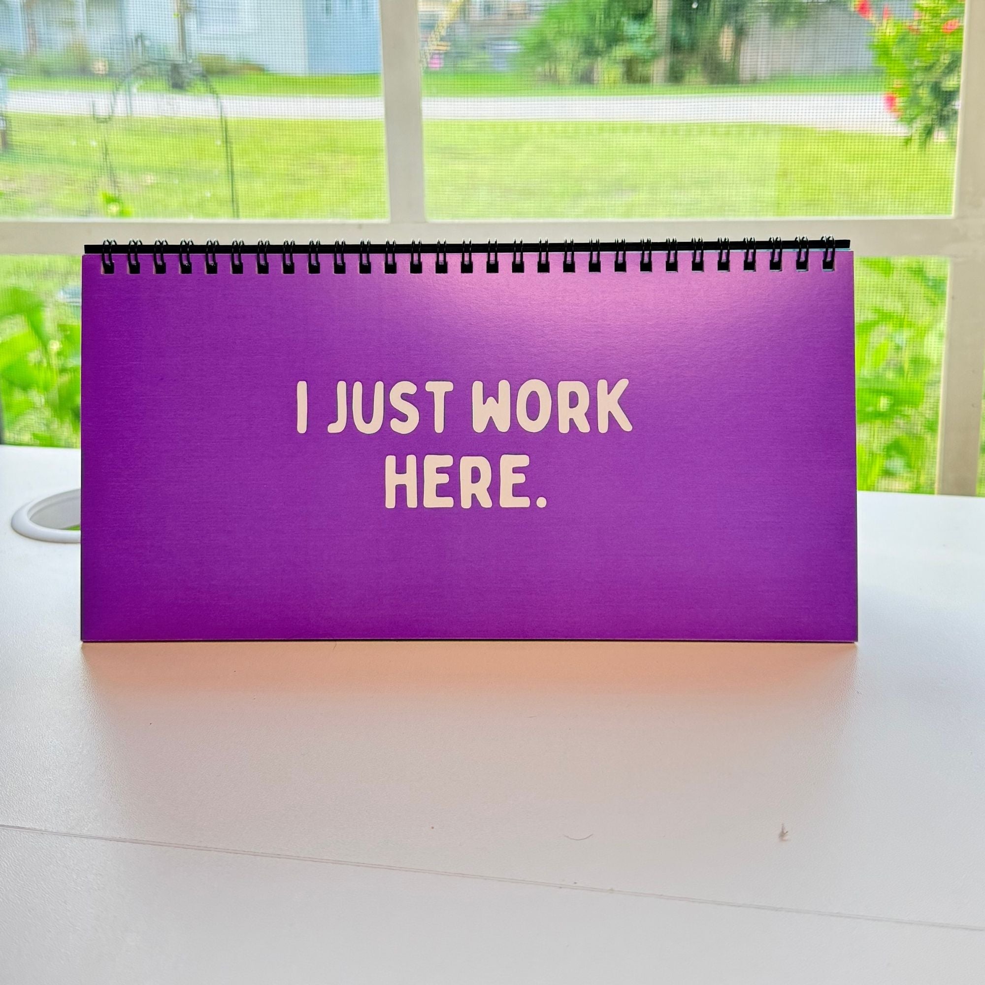 The Daily Mood Desk Sign Colorful
