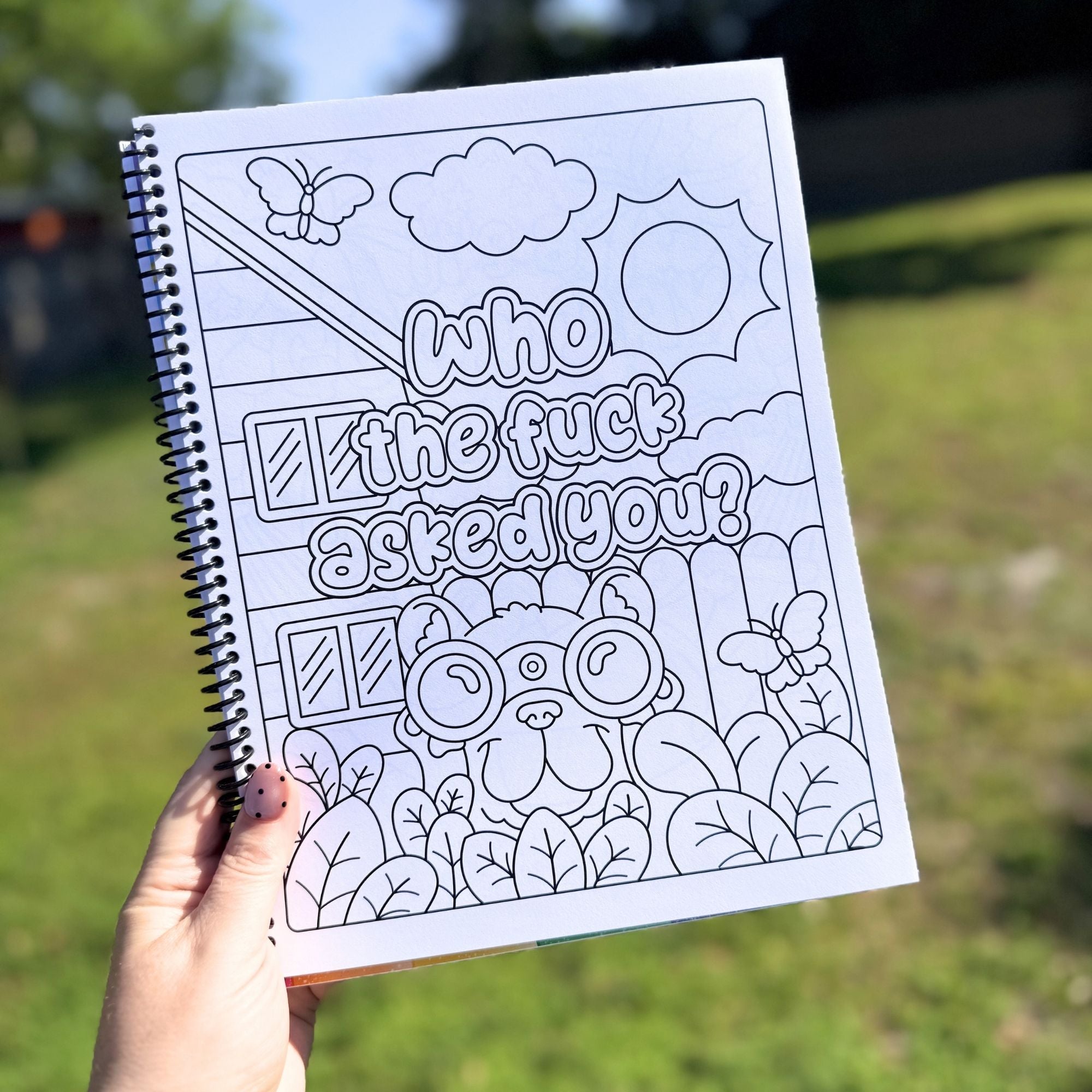 Cute, But Full of F'ing Rage Coloring Book