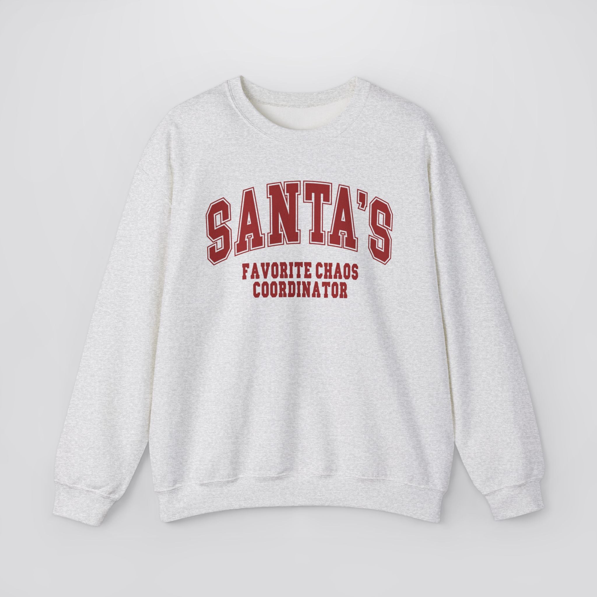 Santa's Favorite Chaos Coordinator Christmas Sweatshirt