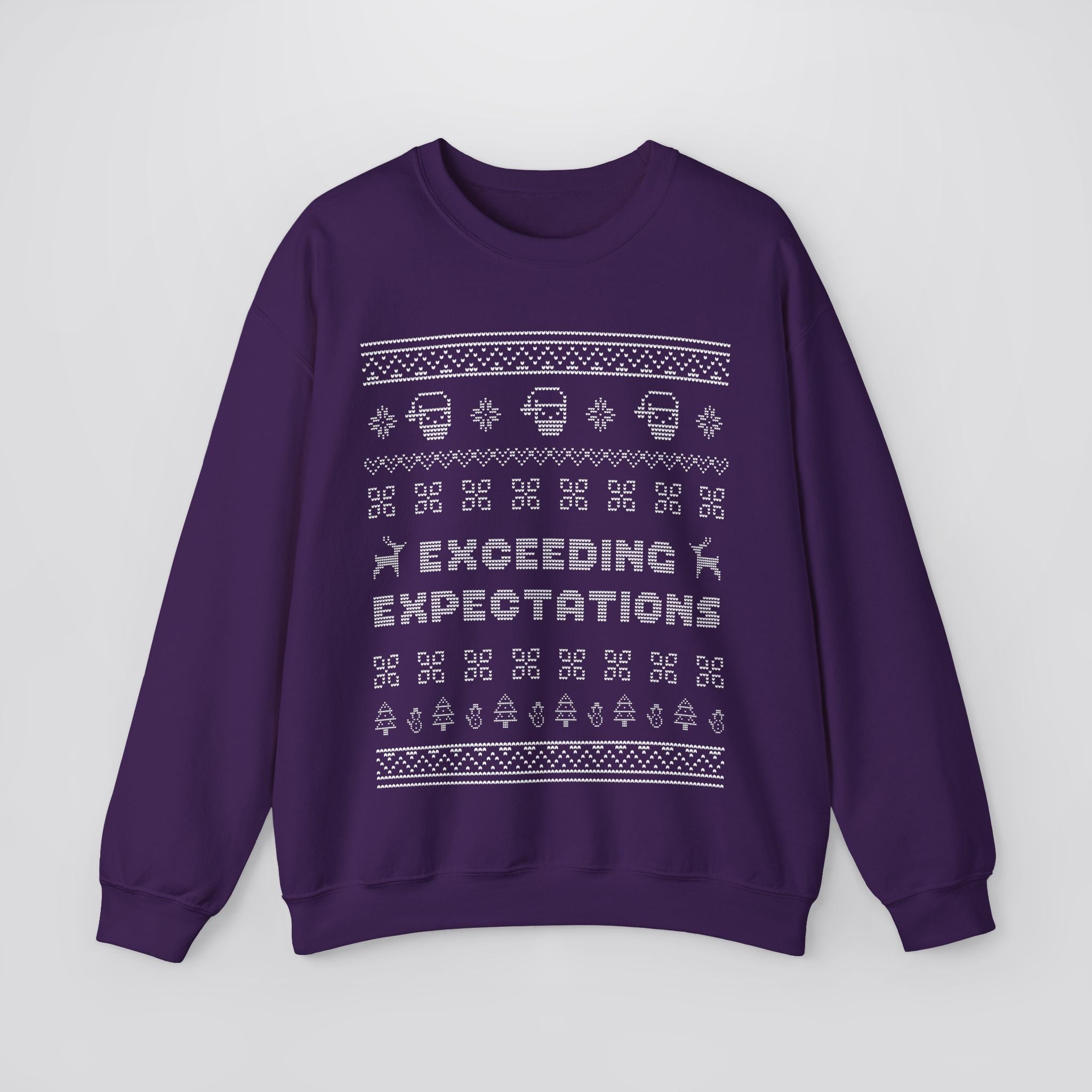 Exceeding Expectations Ugly Sweater Sweatshirt