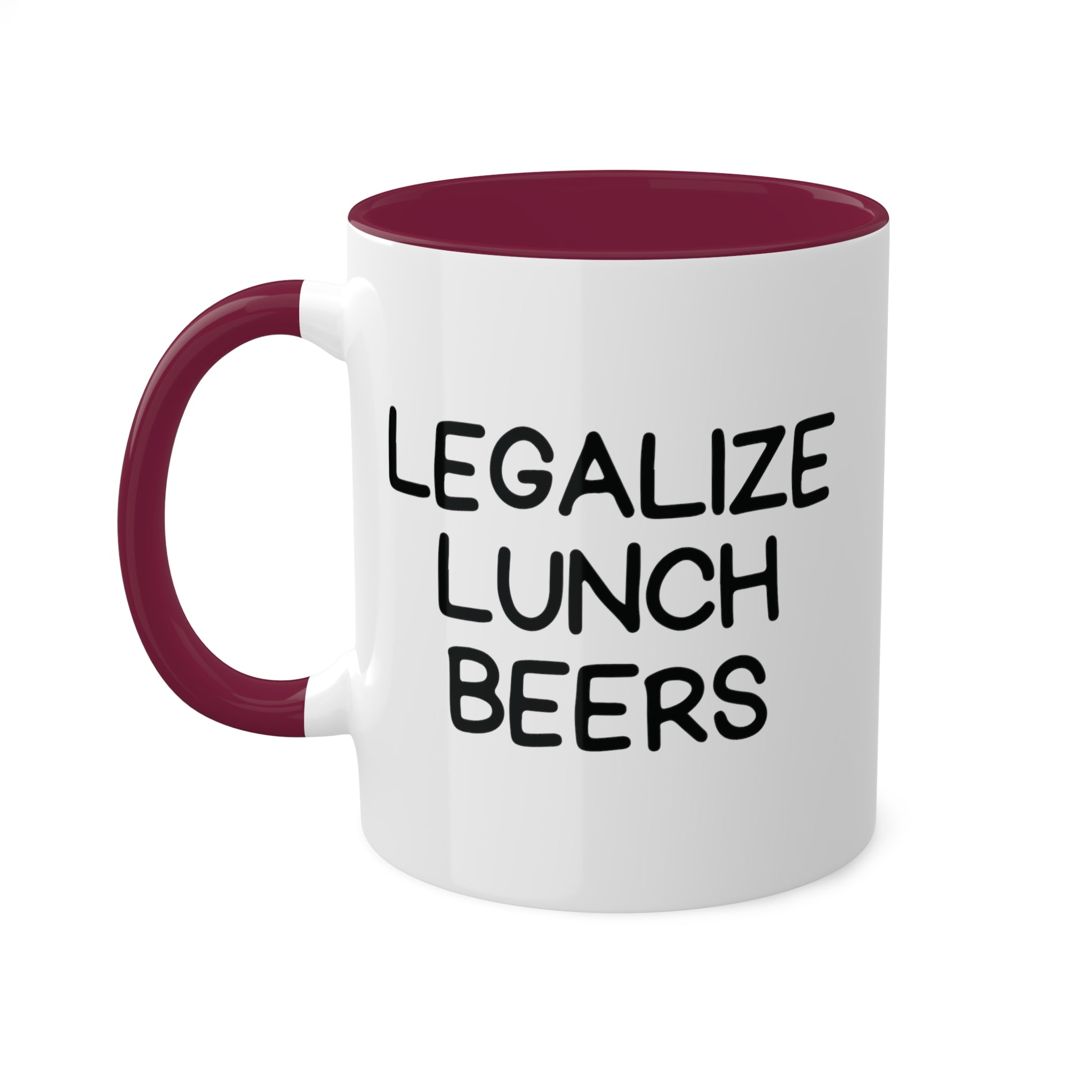 Legalize Lunch Beers Mug 11 oz