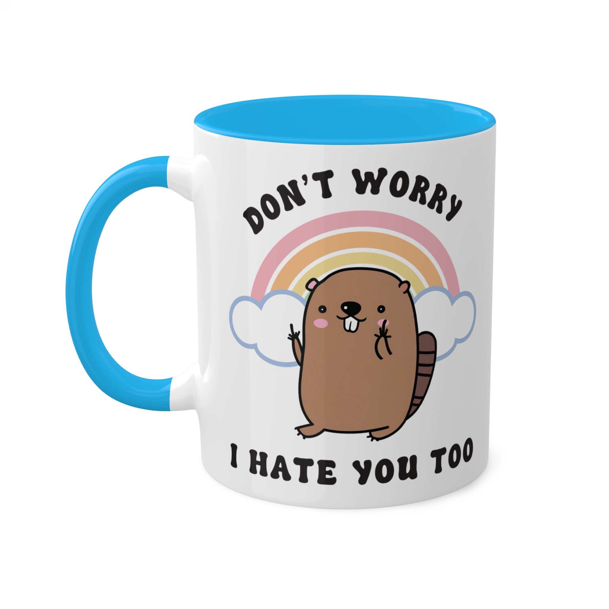 Flipping Feelings Beaver Mug 11 oz