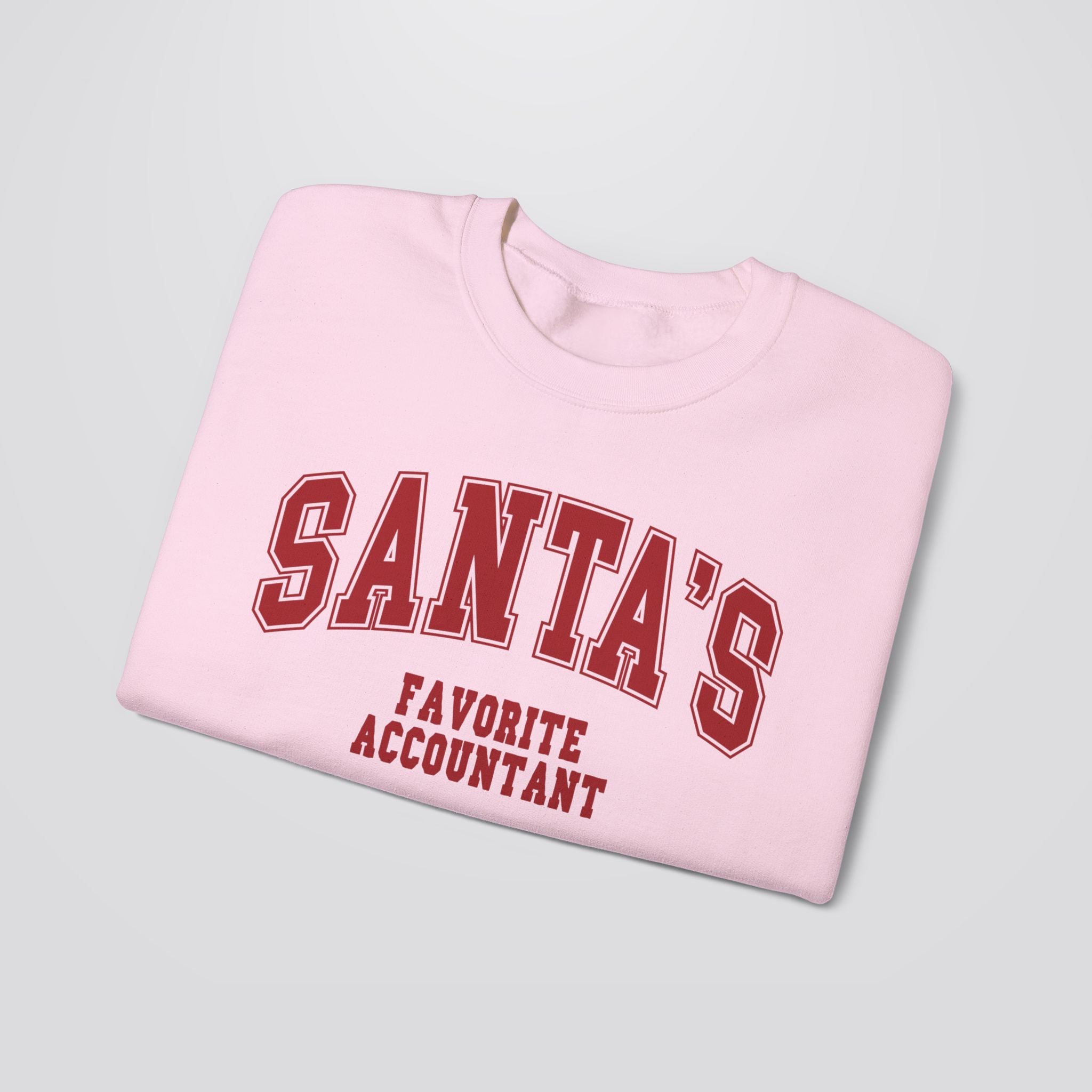 Santa's Favorite Accountant Christmas Sweatshirt