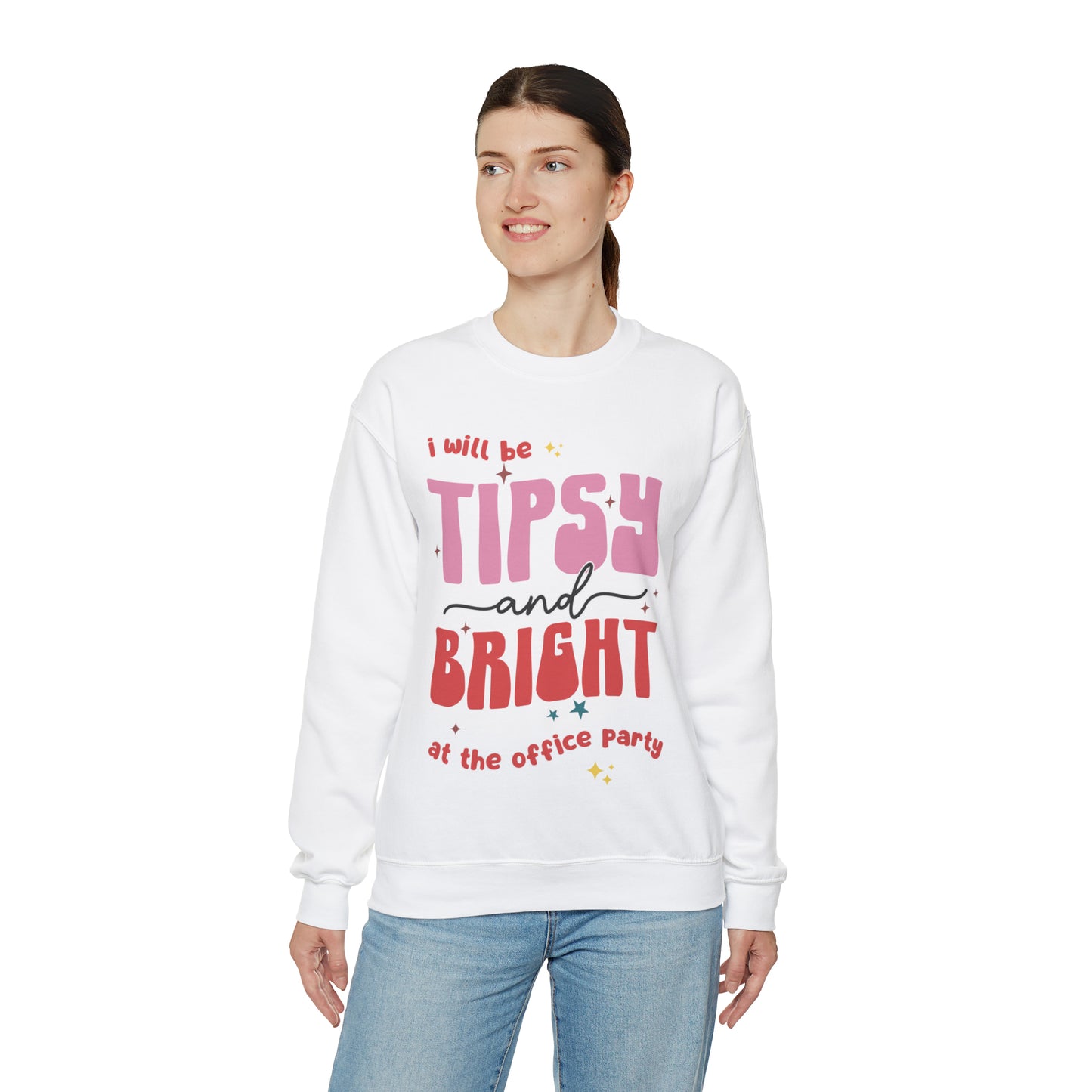 Tipsy and Bright at the Office Party Sweatshirt