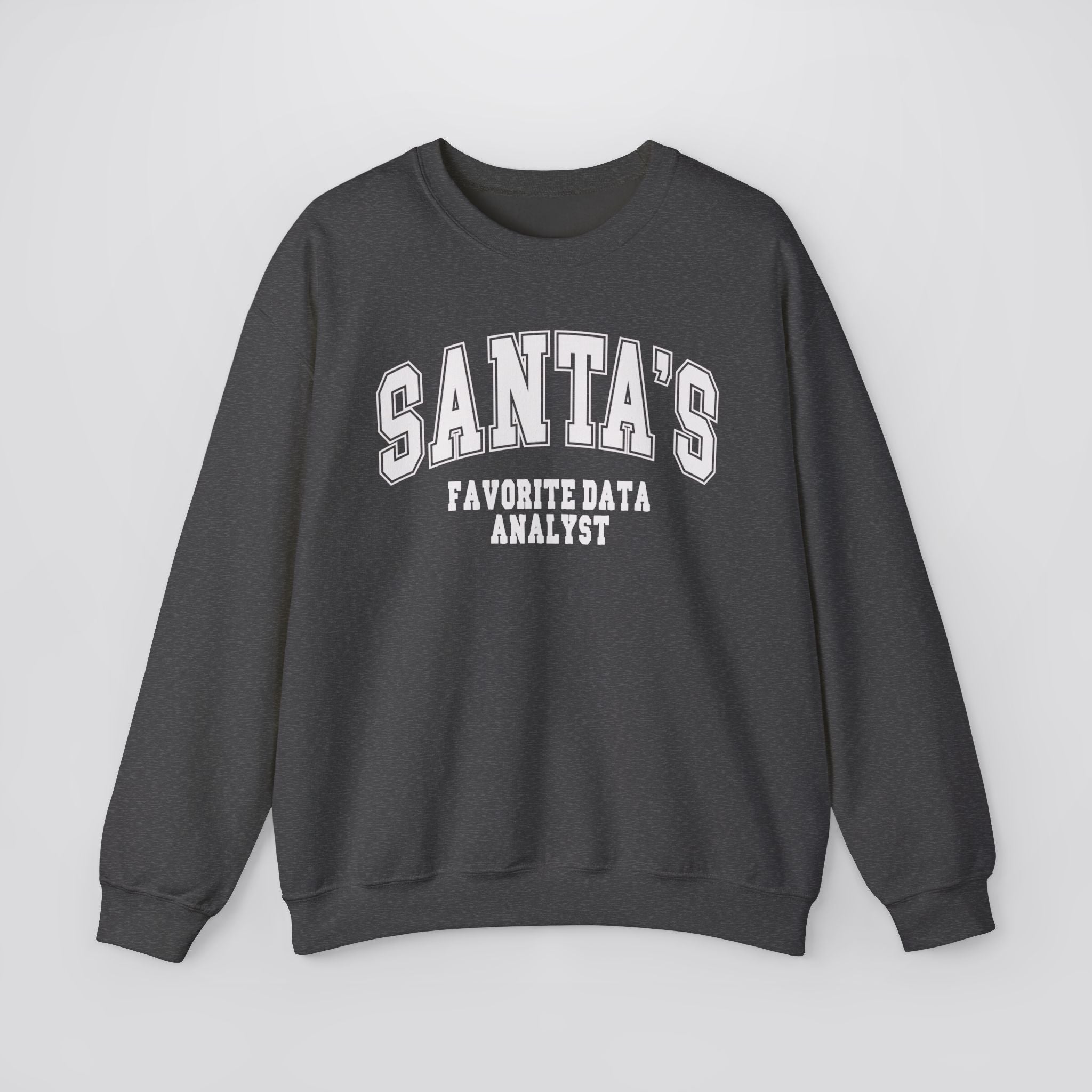 Santa's Favorite Data Analyst Christmas Sweatshirt