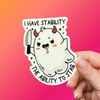 I Have Stability The Ability To Stab Sticker