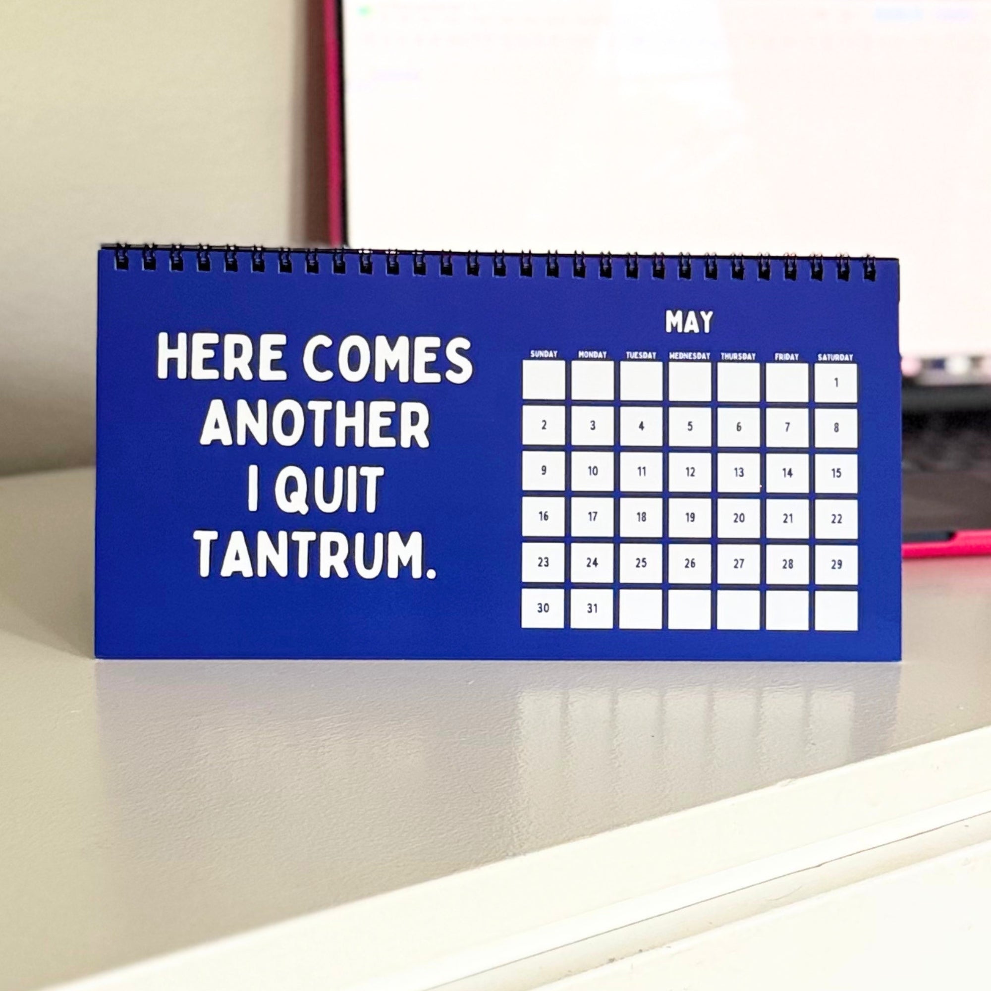 2027 Things I Want To Say (Safe-ish For Work Edition) Calendar