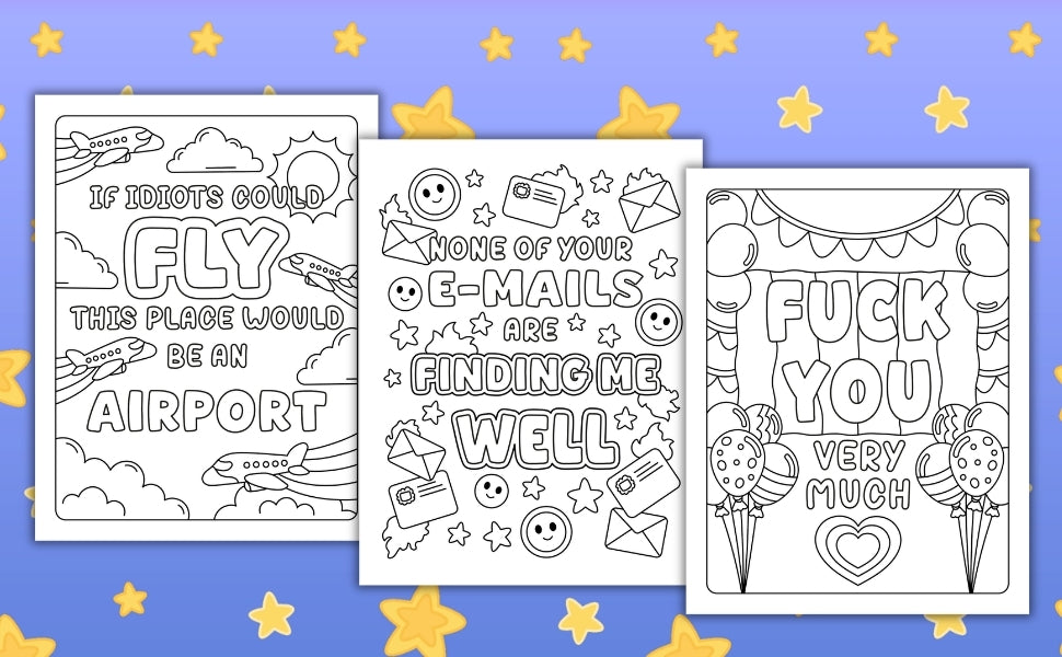 Pointless Meeting Coloring & Activity Book Digital Download