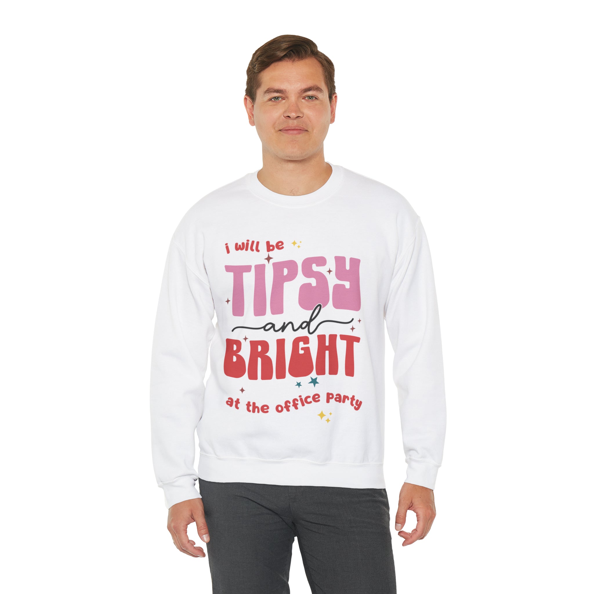 Tipsy and Bright at the Office Party Sweatshirt