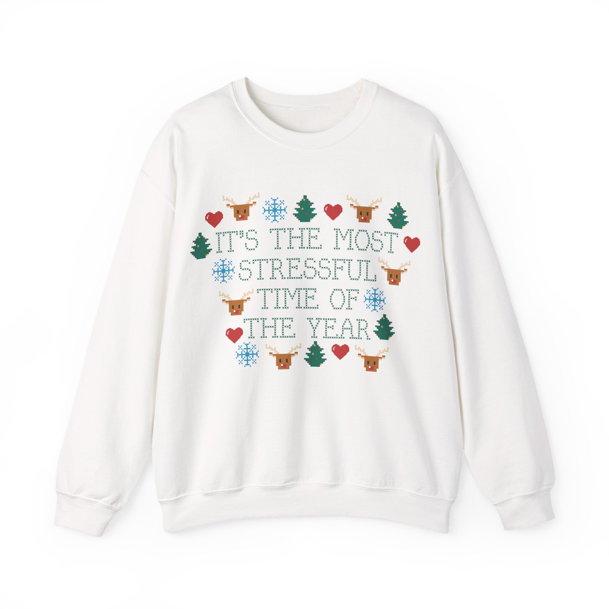 It's The Most Stressful Time Of The Year Ugly Christmas Sweatshirt AUS