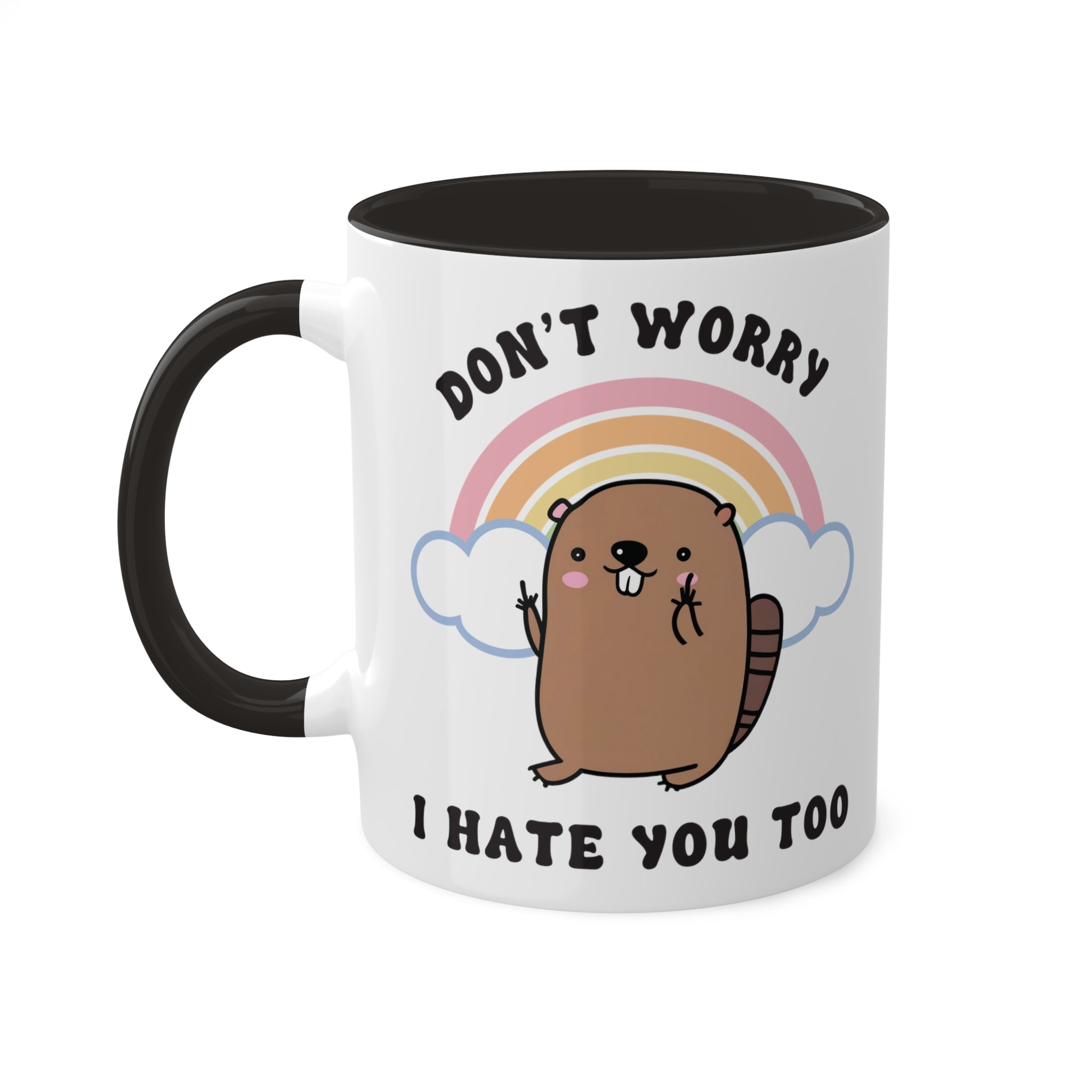 Flipping Feelings Beaver Mug 11 oz