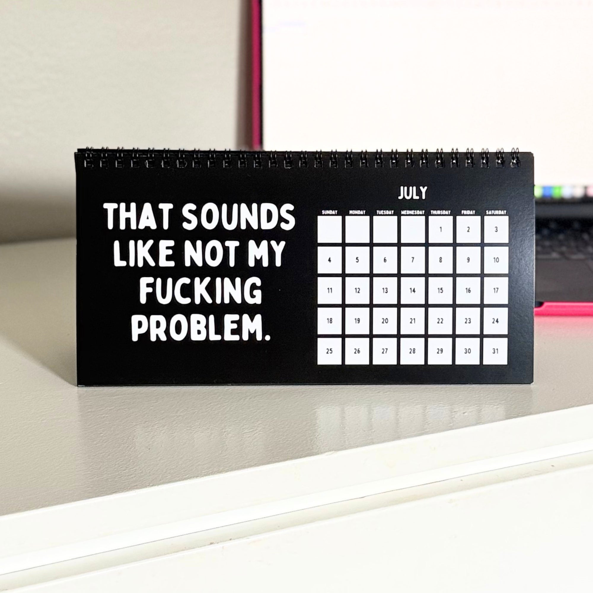 2027 Things I Want To Say At Work But I Can't Calendar