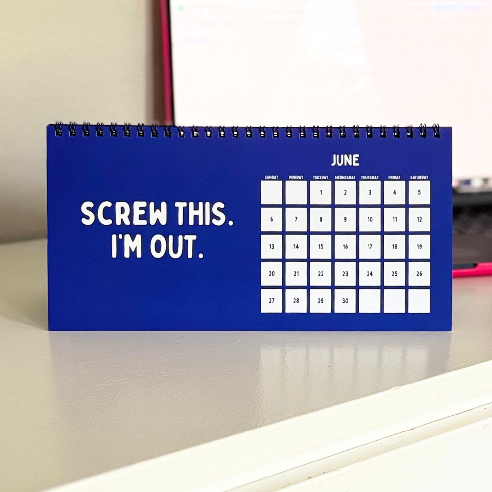 2027 Things I Want To Say (Safe-ish For Work Edition) Calendar