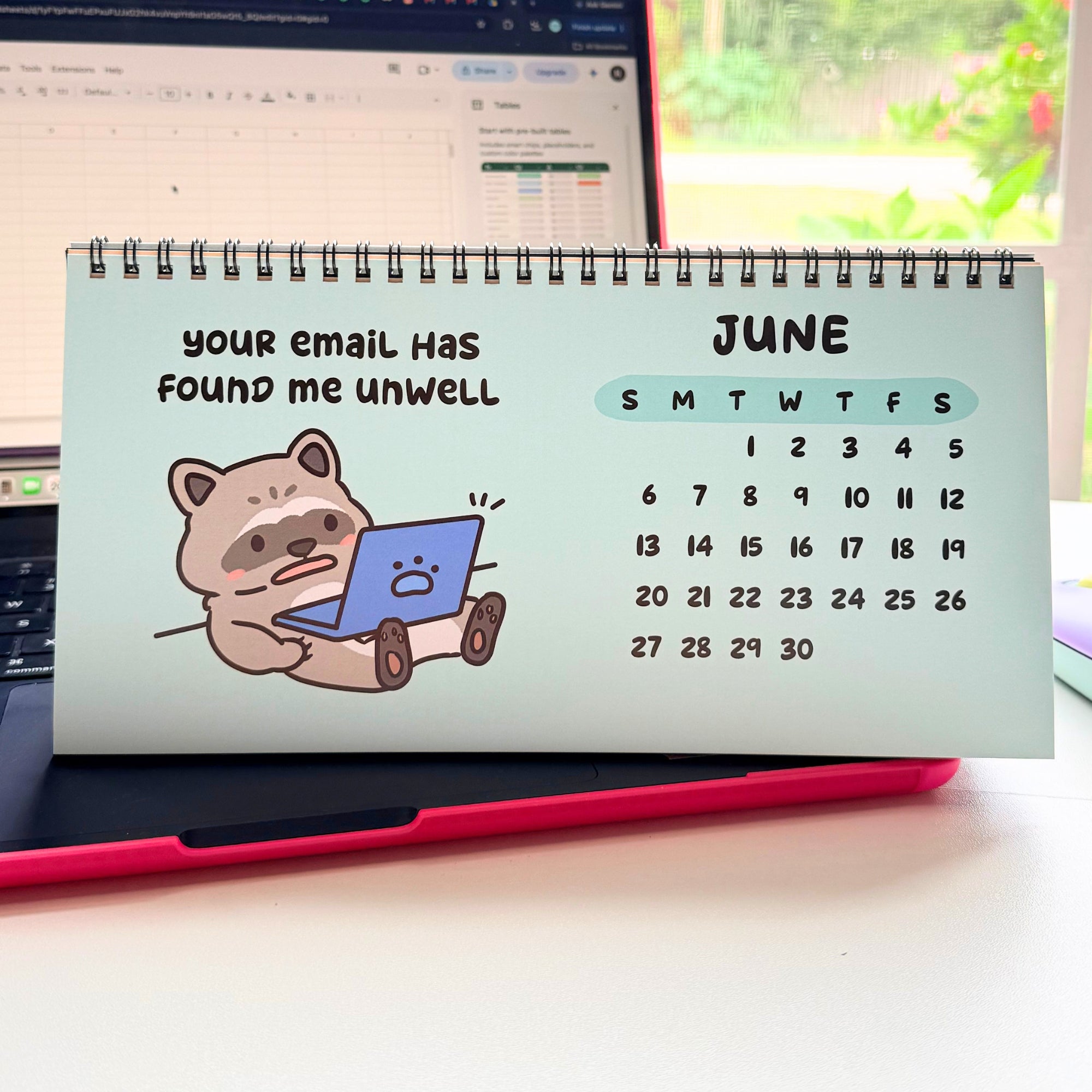 2027 Live, Laugh, Crash Out Calendar