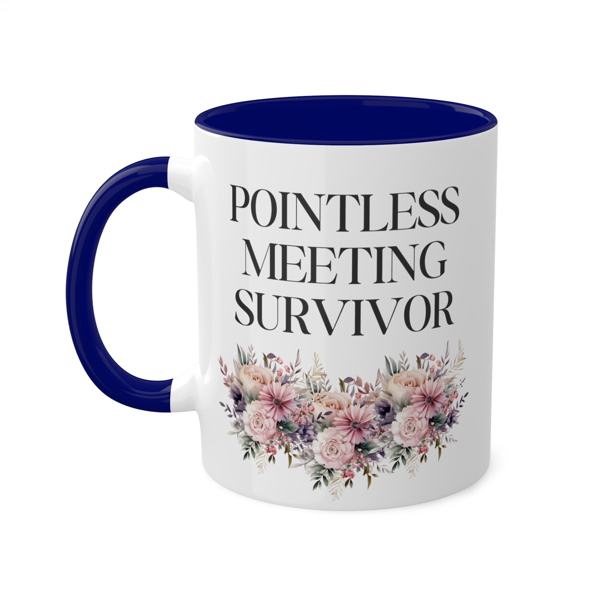 Pointless Meeting Survivor Mug 11 oz