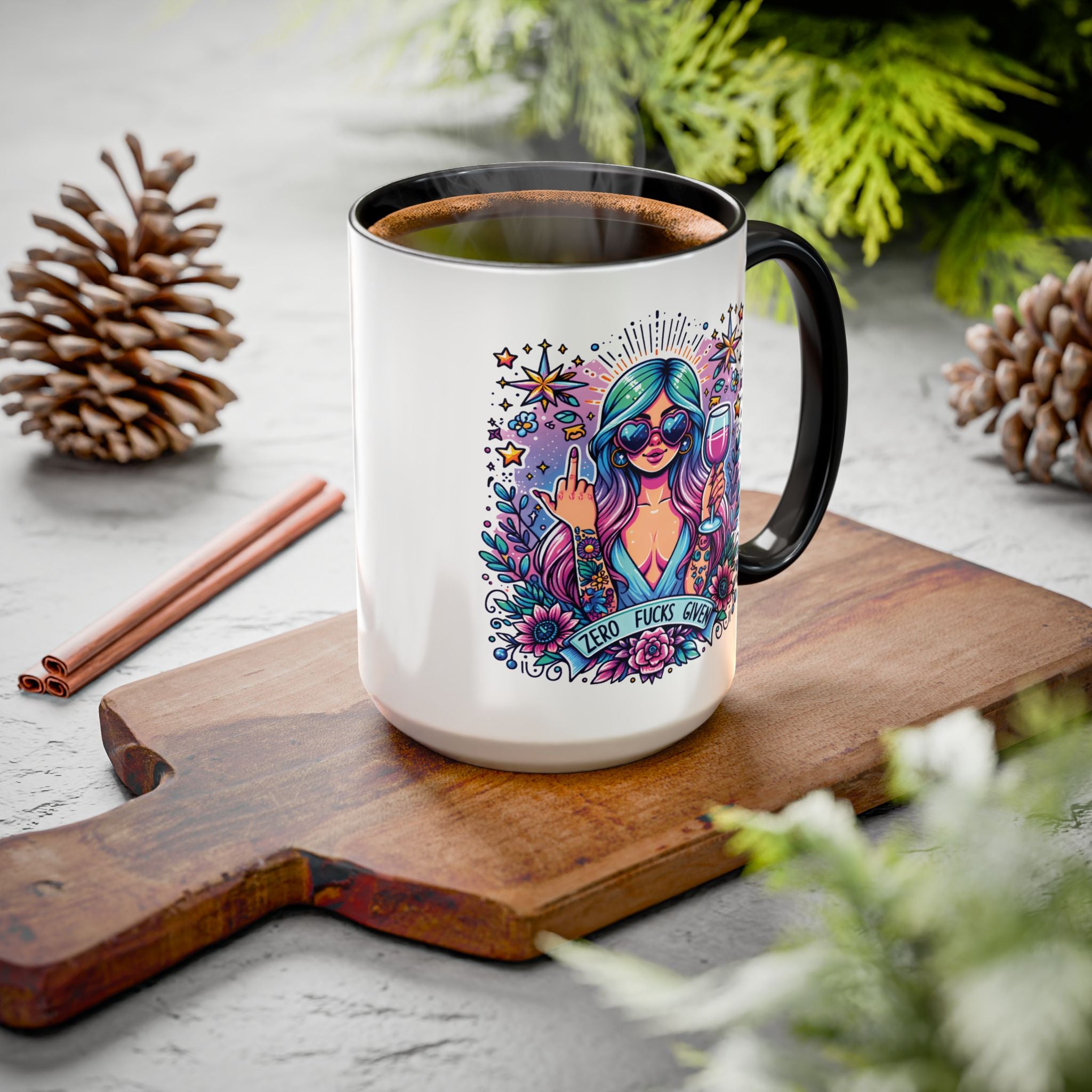 Zero F*cks Given' Mug 15oz