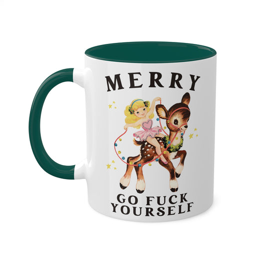 Merry Go Fuck Yourself Mug 11 oz