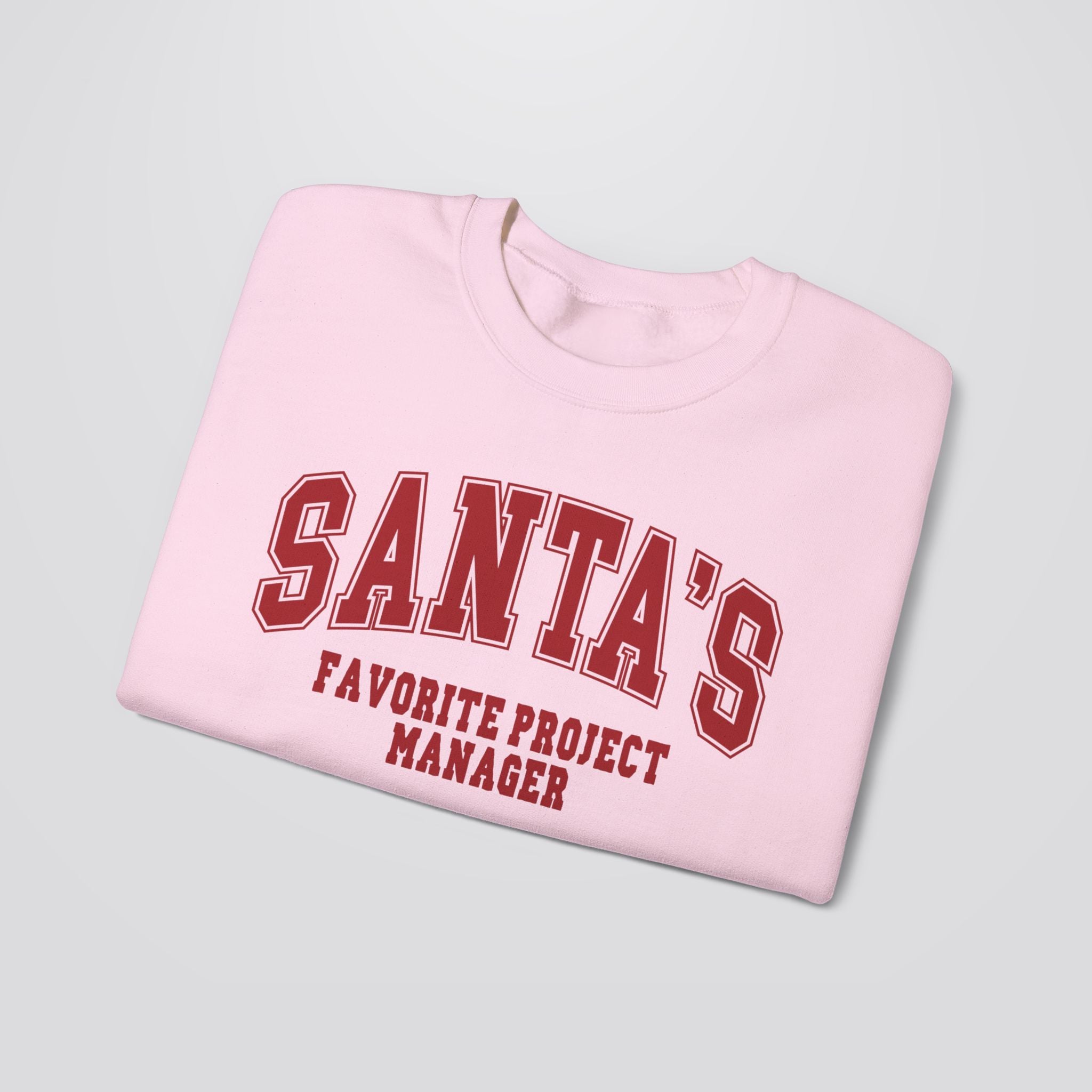 Santa's Favorite Project Manager Christmas Sweatshirt