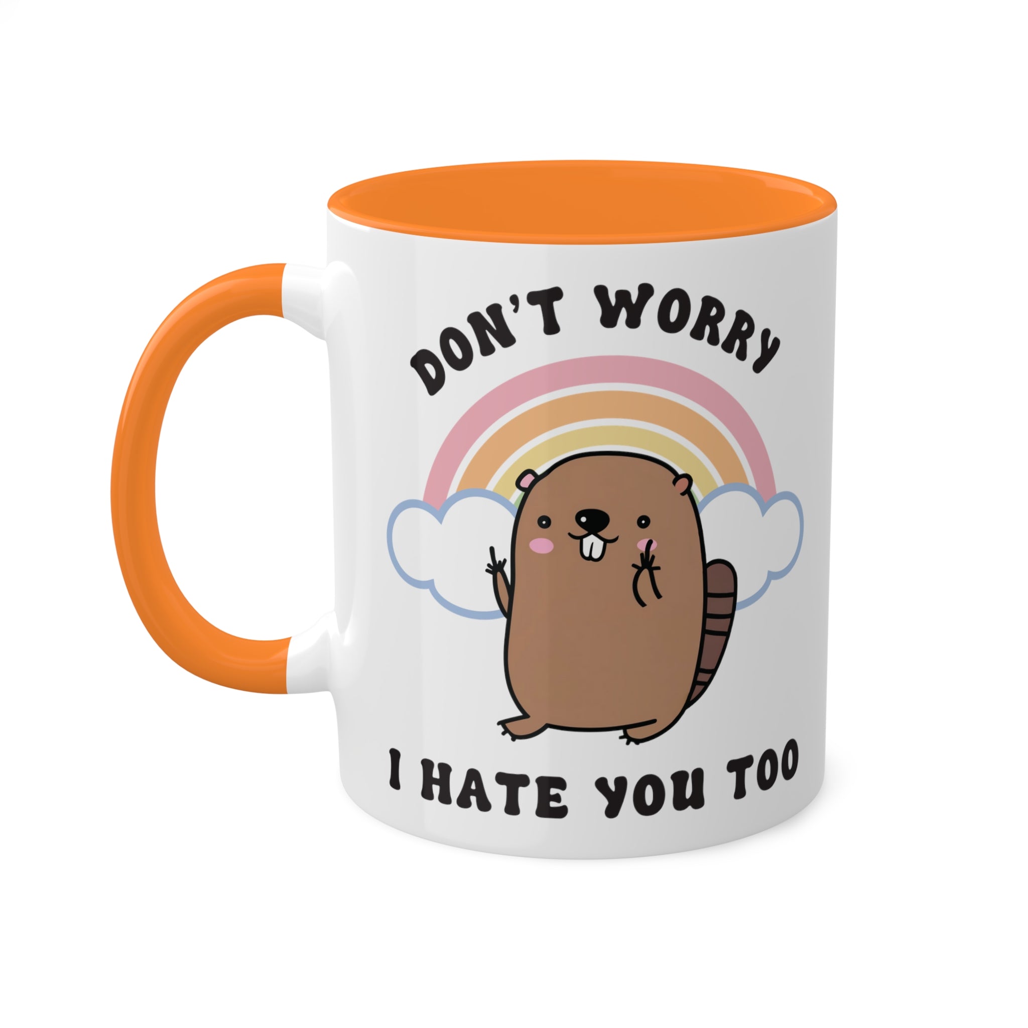 Flipping Feelings Beaver Mug 11 oz