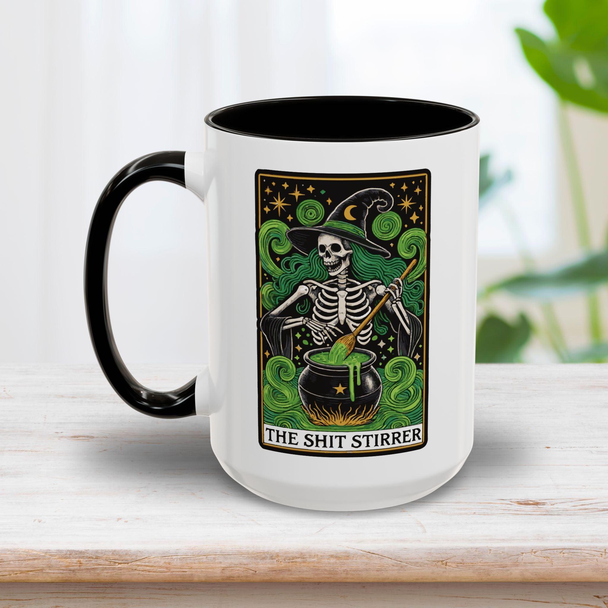 The Shit Stirrer Halloween Mug 15oz