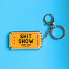 Shit Show Ticket Keychain