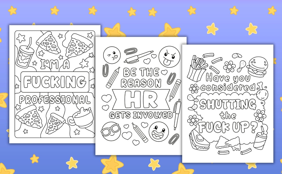 Pointless Meeting Coloring & Activity Book Digital Download