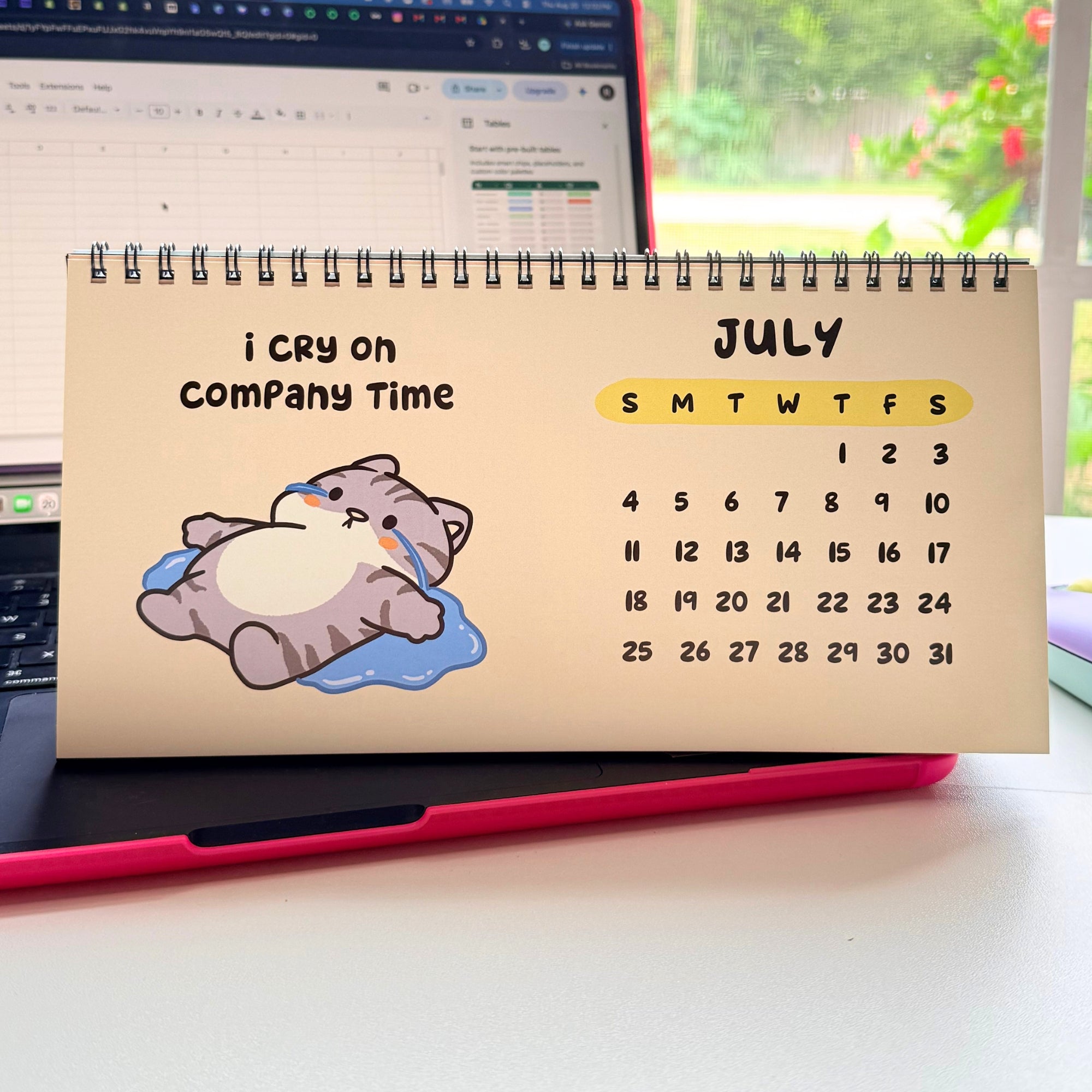 2027 Live, Laugh, Crash Out Calendar